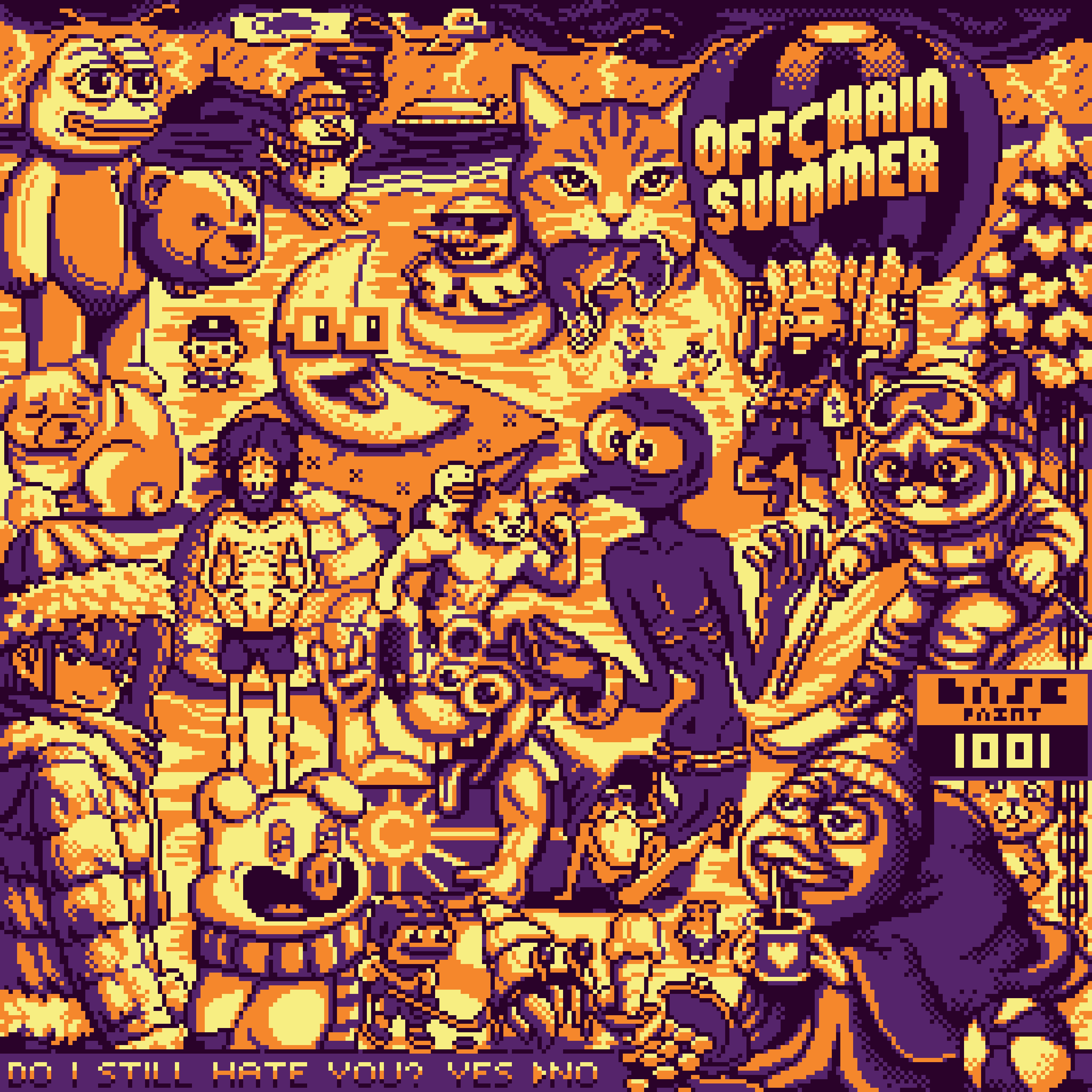 BasePaint Day #1001: Off the Chain Summer