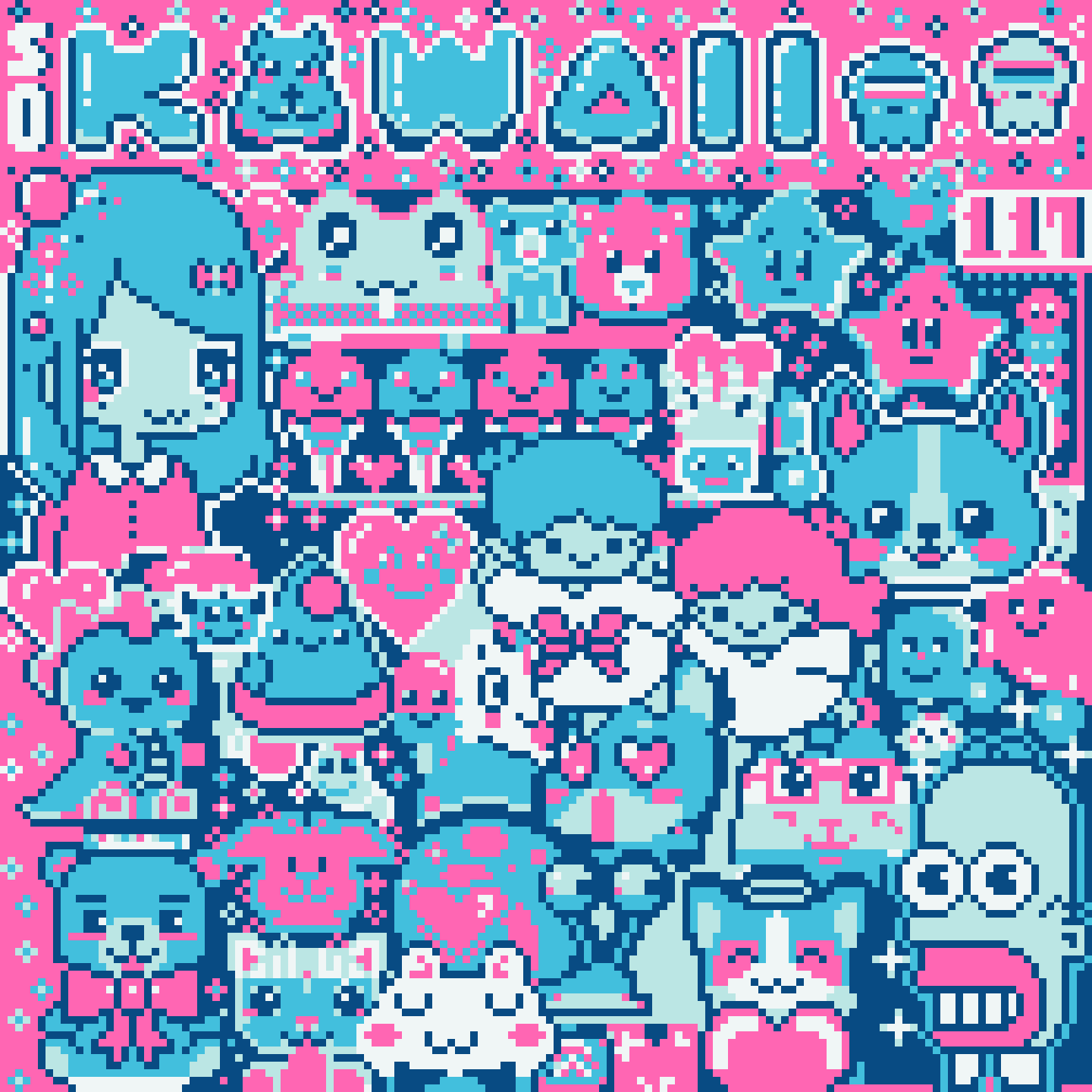 BasePaint Day #117: Kawaii かわいい