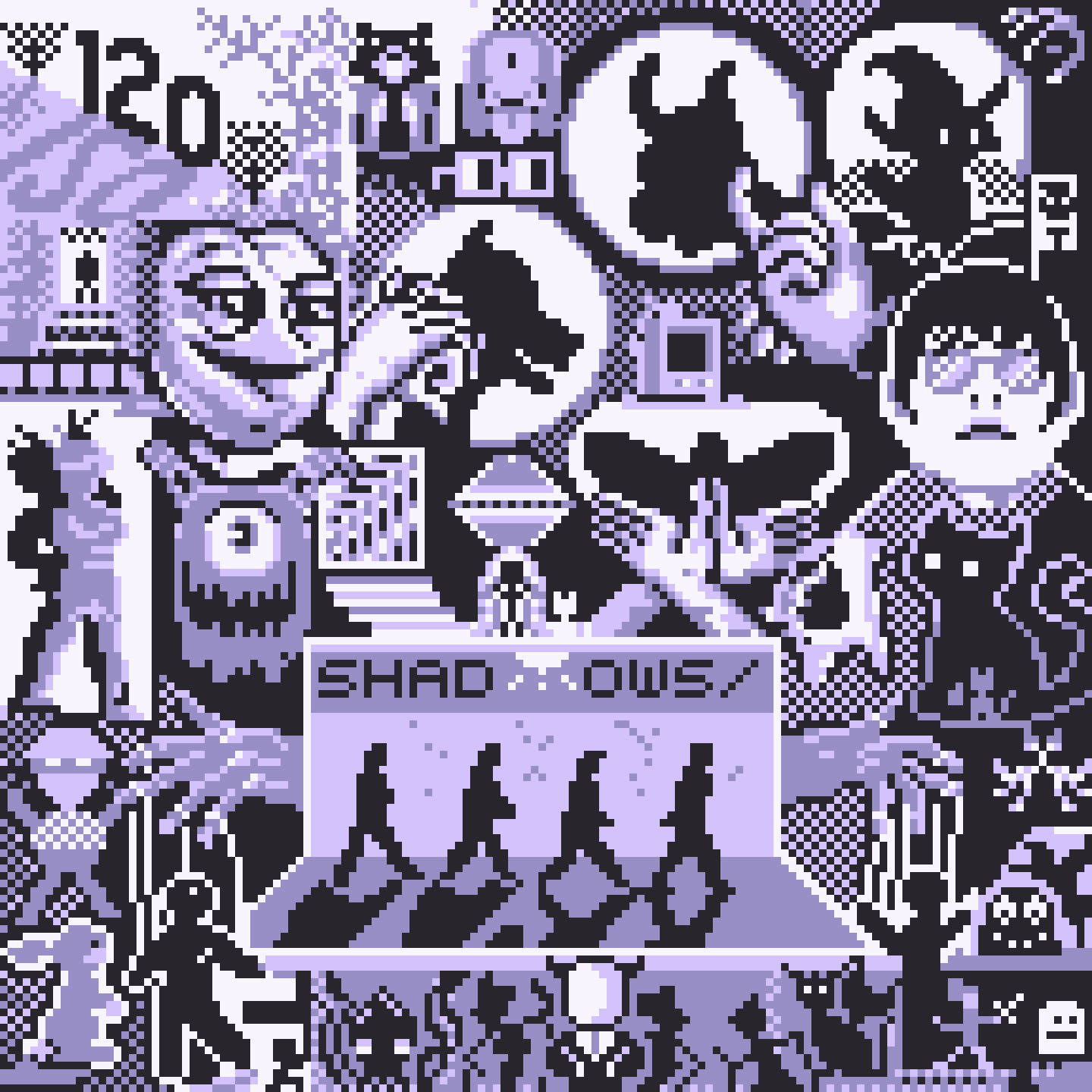 BasePaint Day #120: Shadows