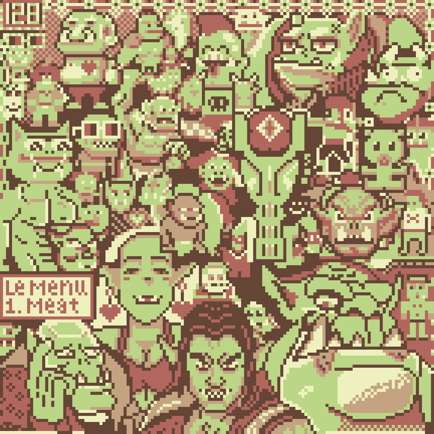 BasePaint Day #128: Orcs! Orcs! Orcs!