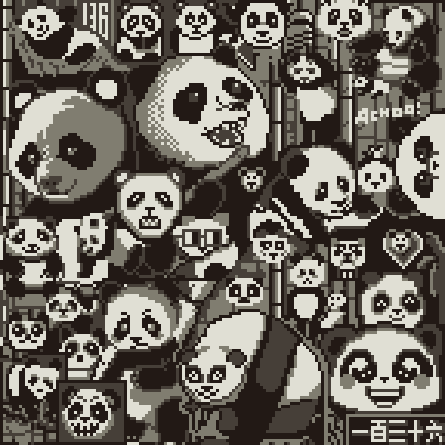 BasePaint Day #136: Pandas