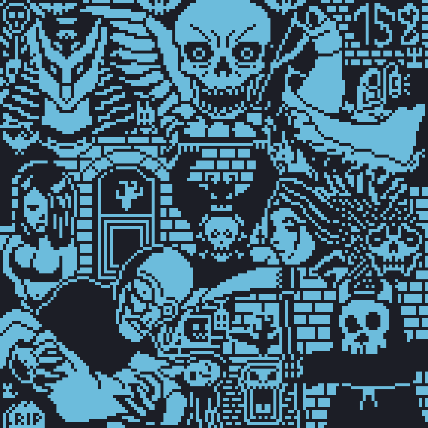 BasePaint Day #158: Underworld