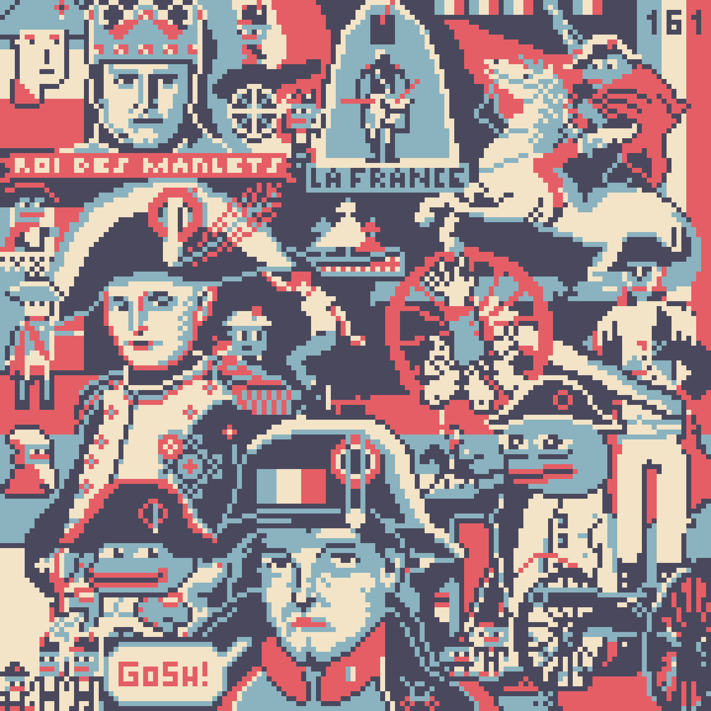 BasePaint Day #161: Napoleon