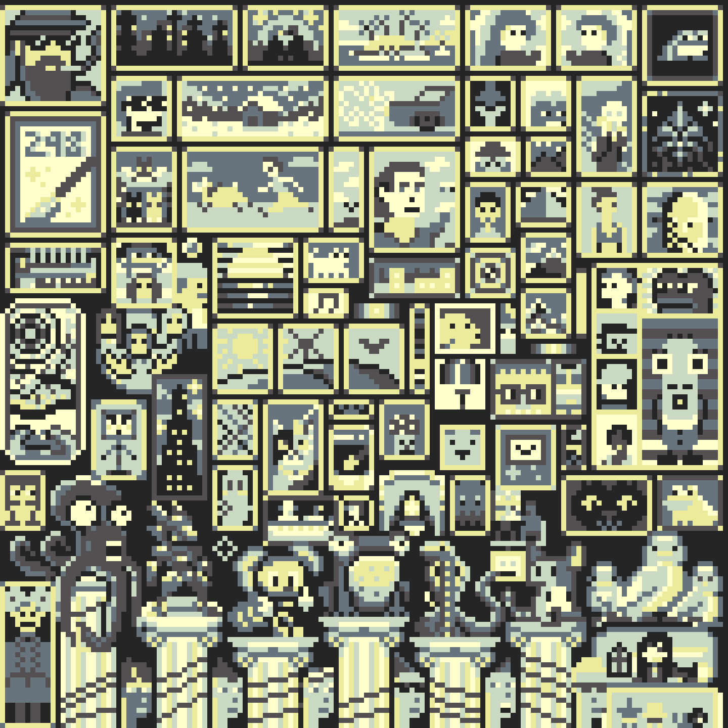 BasePaint Day #298: Small Brush Showoff I