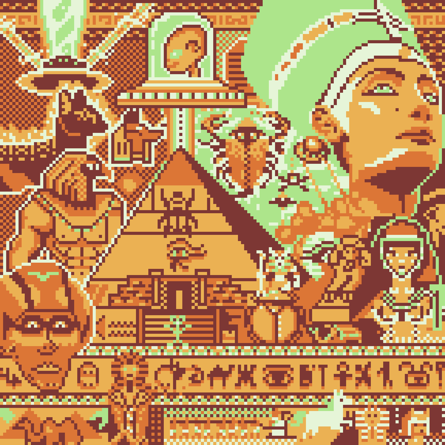 BasePaint Day #31: Ancient Egypt