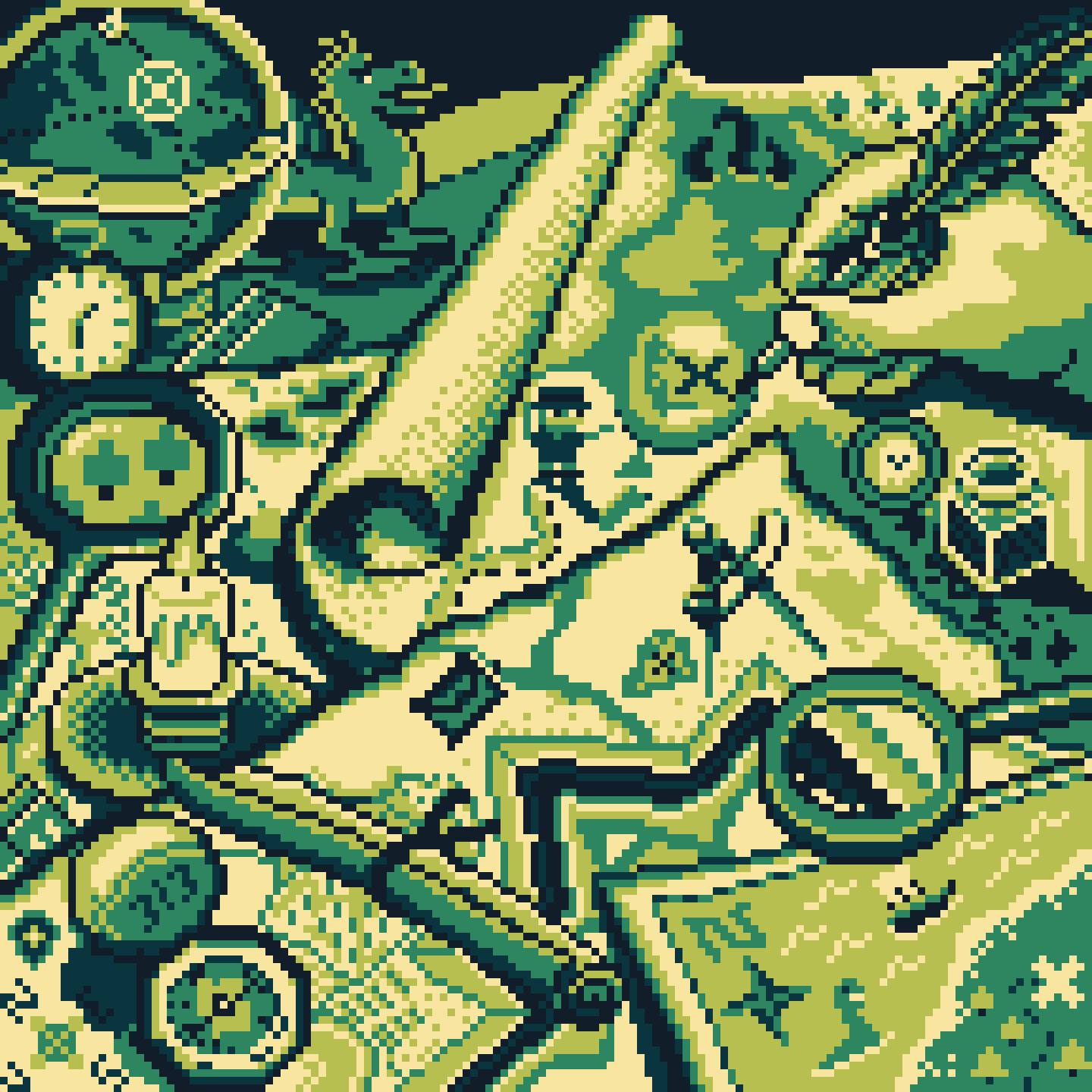 BasePaint Day #313: Old Maps