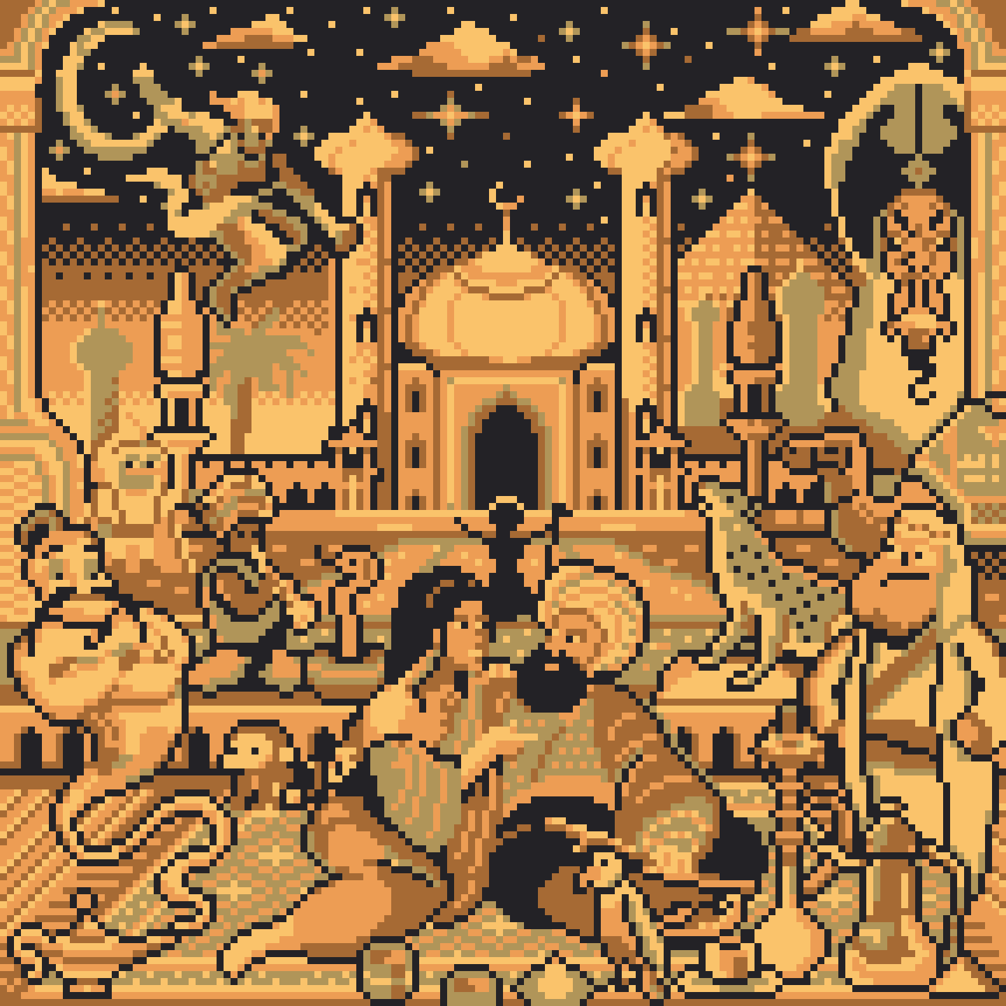 BasePaint Day #326: Arabian Nights