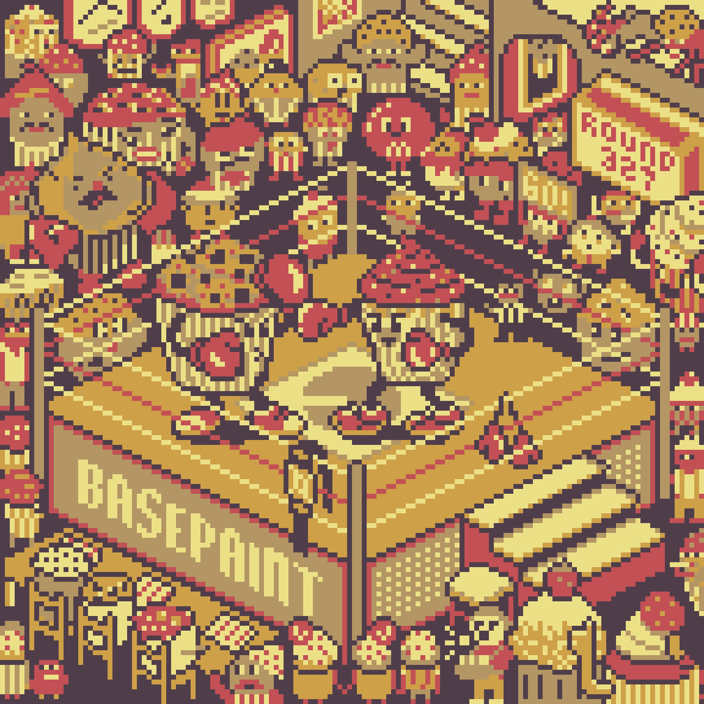 BasePaint Day #327: Cupcakes vs Muffins