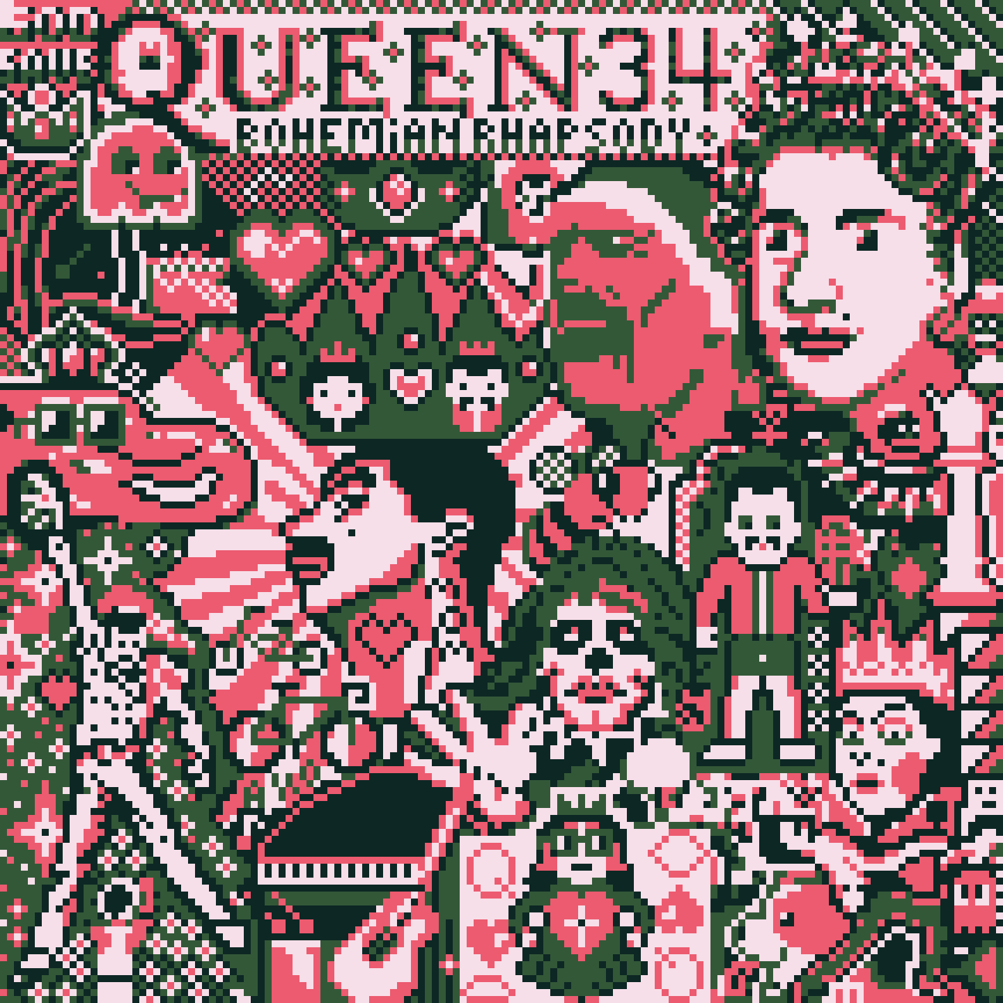 BasePaint Day #34: Queen