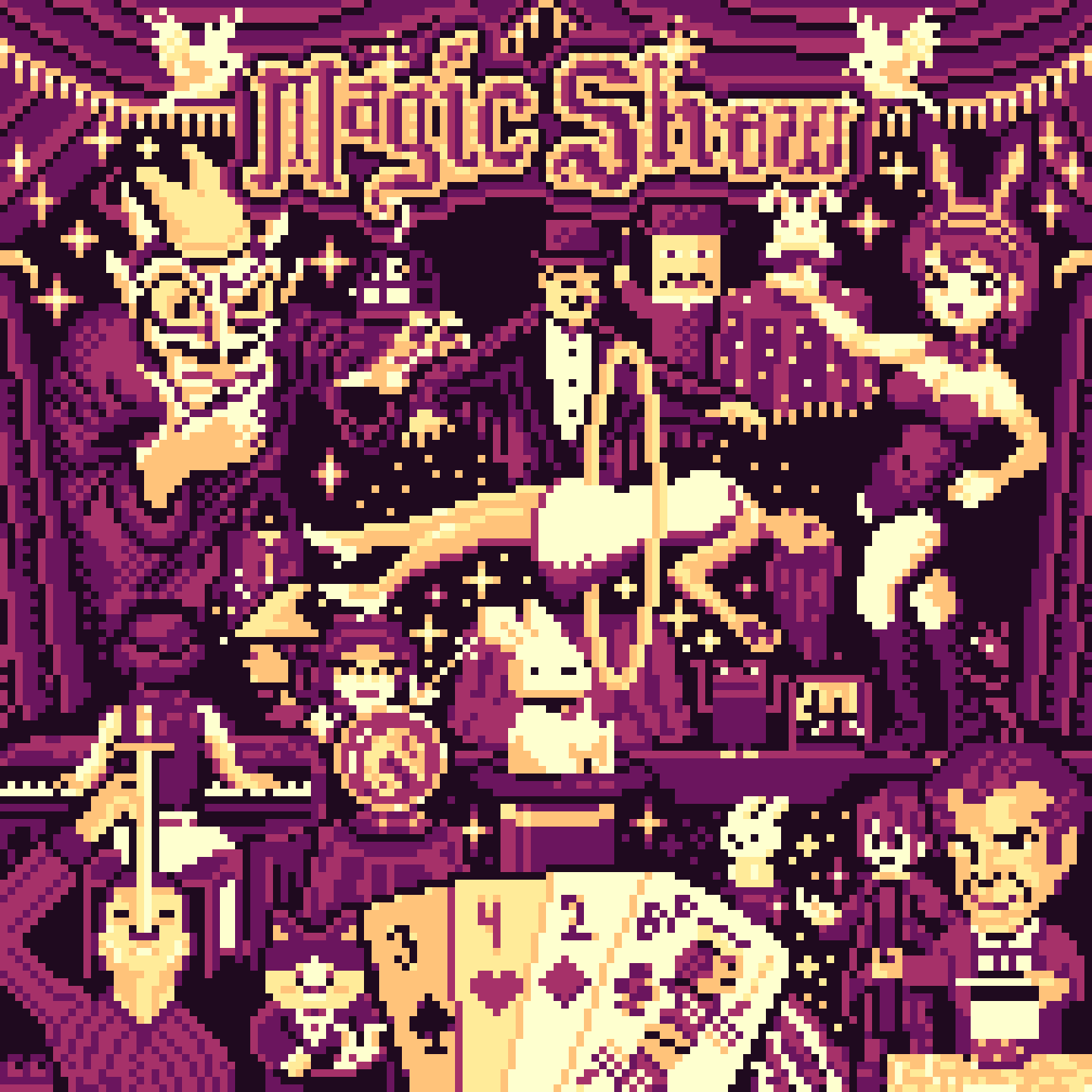 BasePaint Day #342: Magic Show