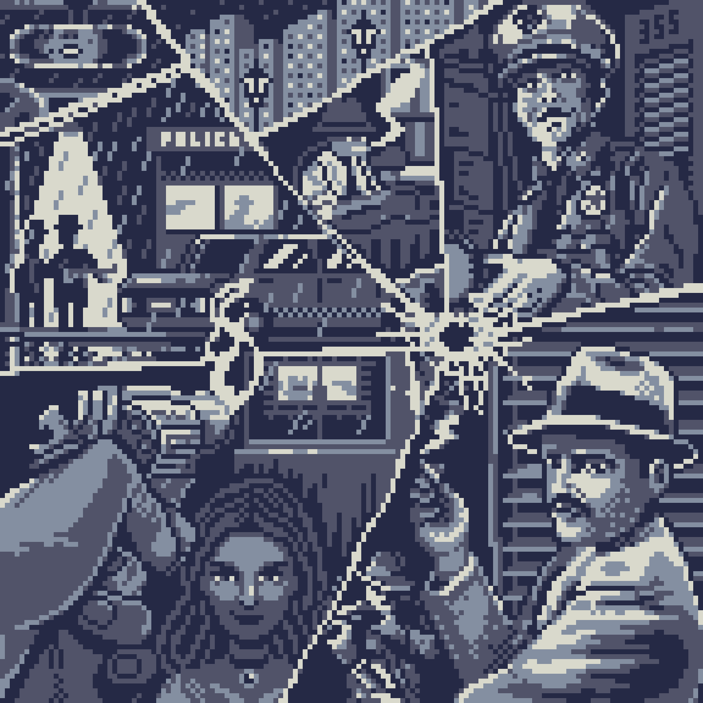 BasePaint Day #355: Film Noir