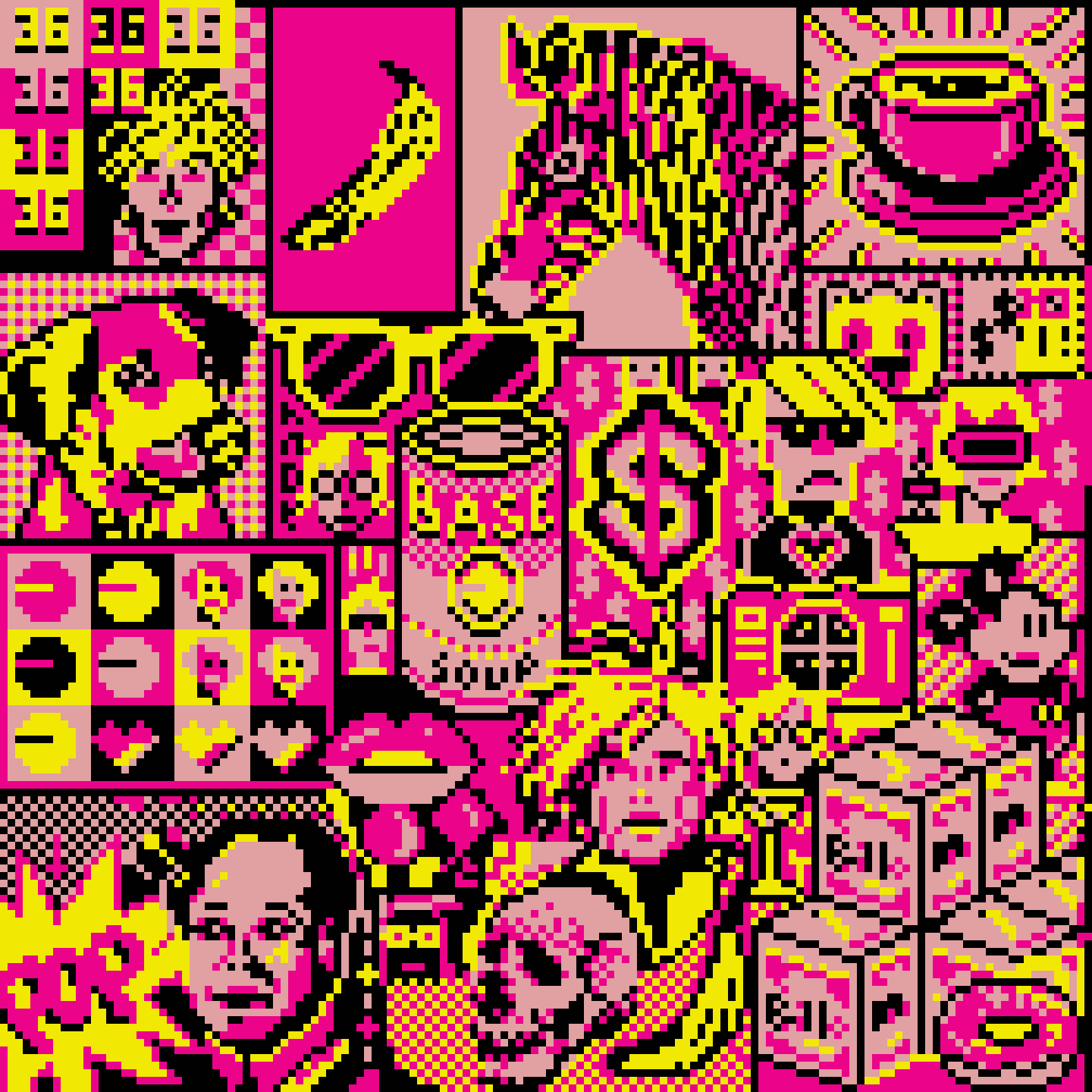 BasePaint Day #36: Warhol