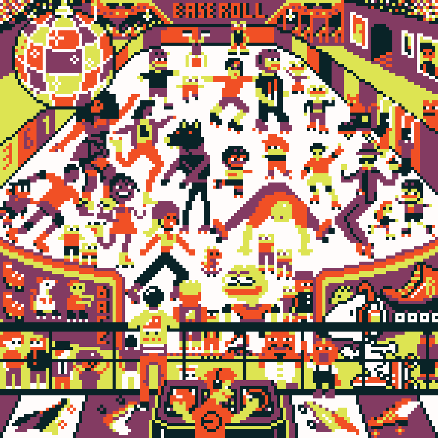 BasePaint Day #361: Roller Rink