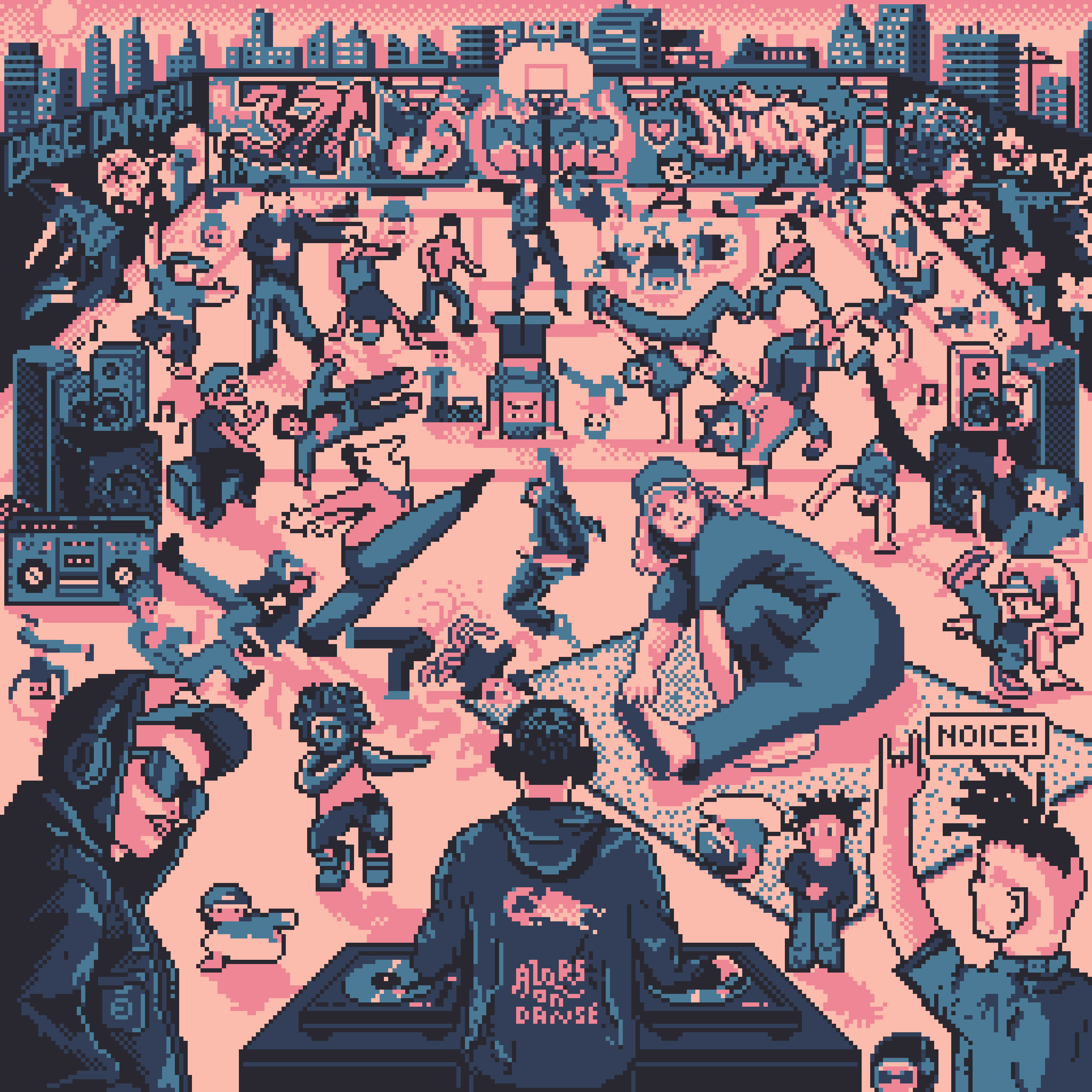 BasePaint Day #371: Break dance