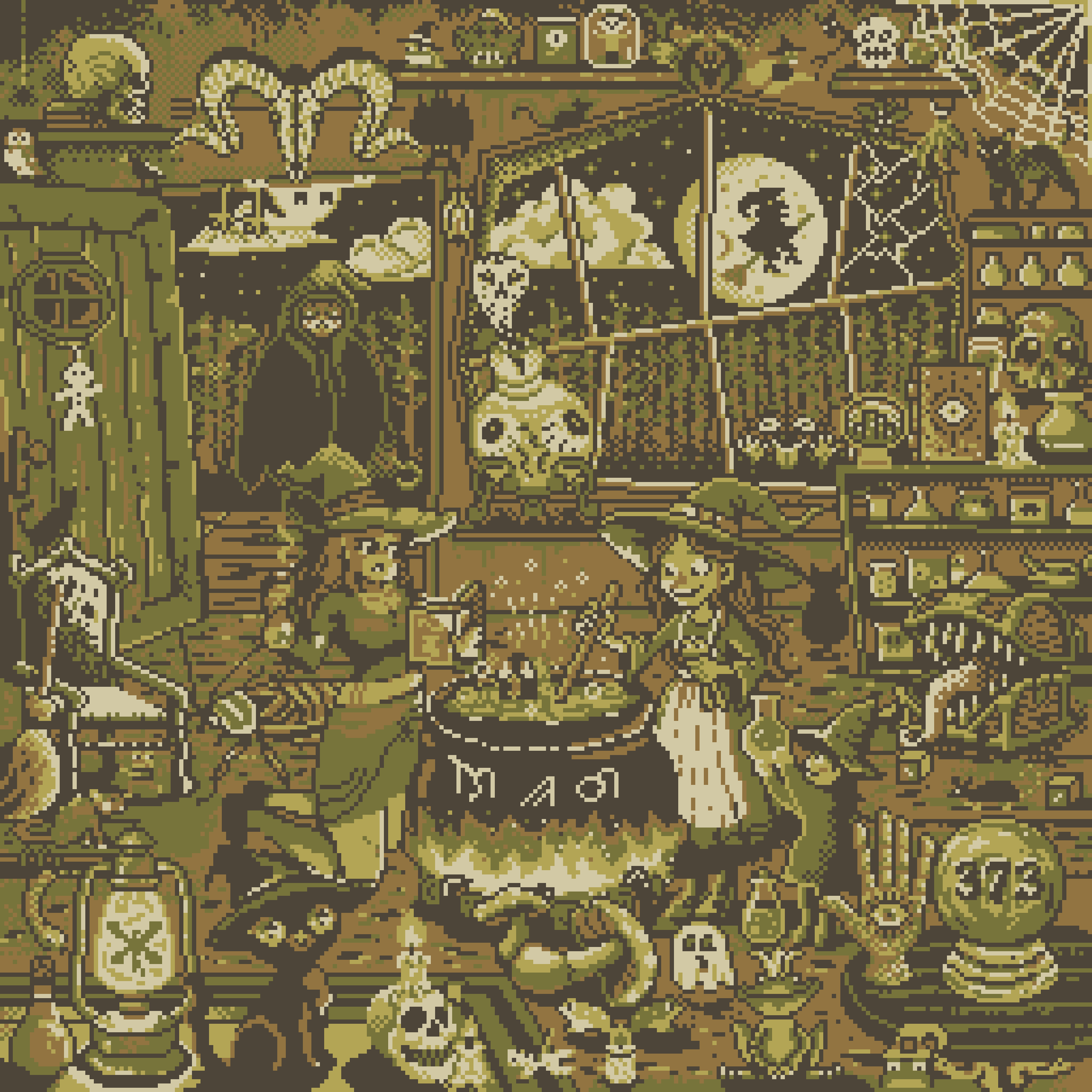 BasePaint Day #373: Witch's Hut