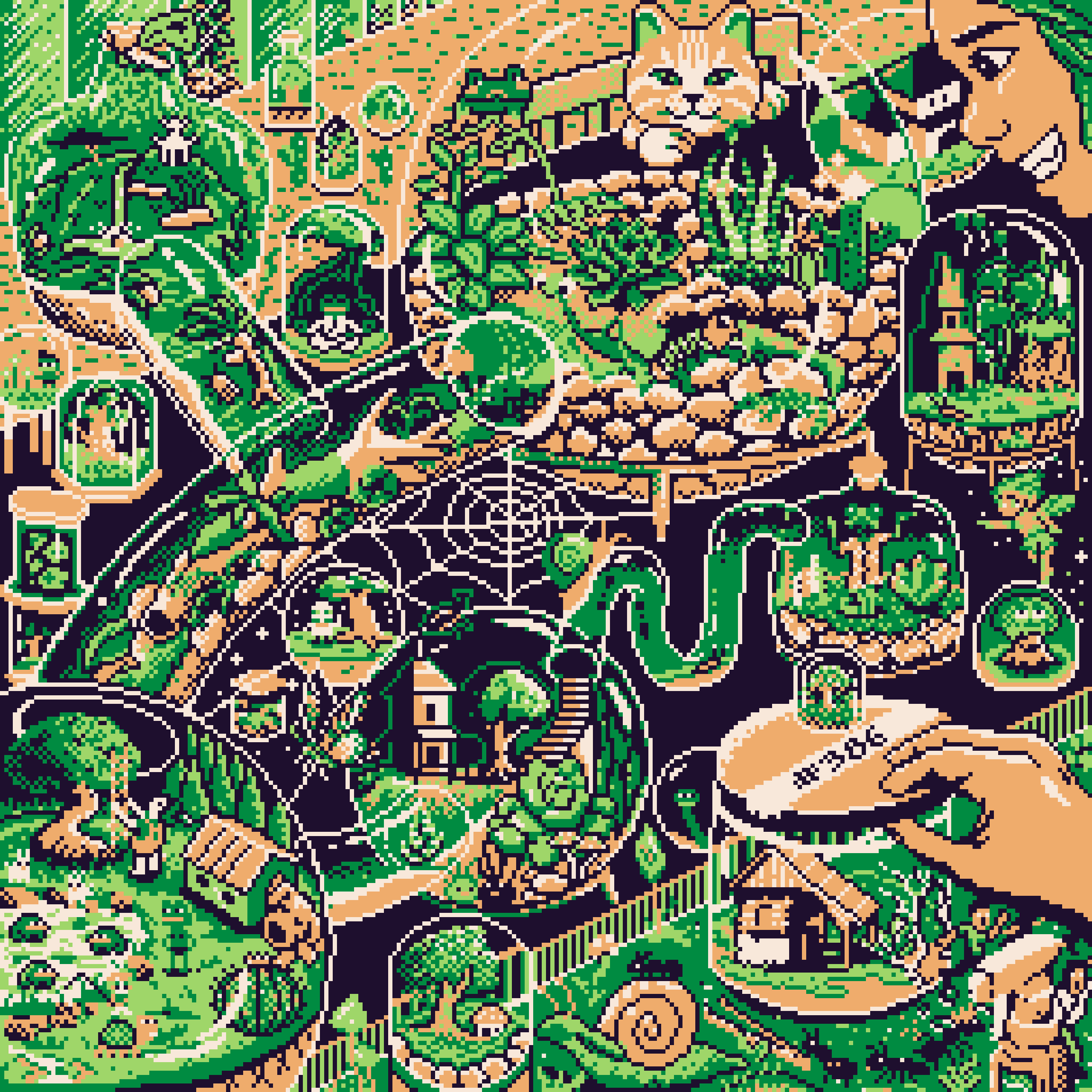 BasePaint Day #386: Terrarium