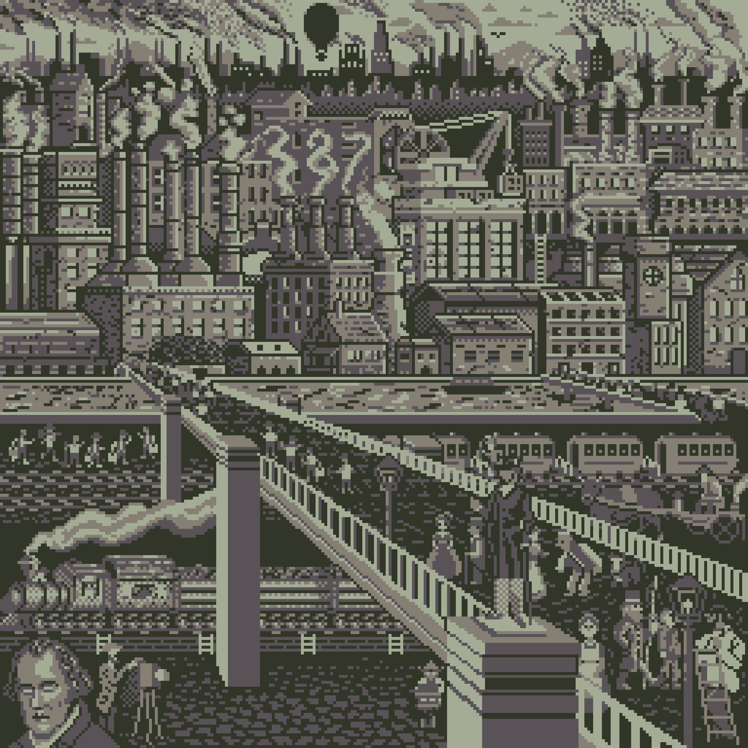 BasePaint Day #387: The 1st Industrial Revolution