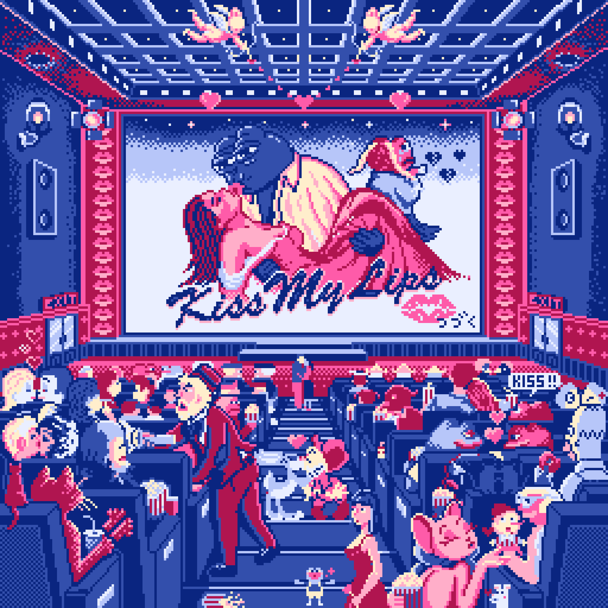 BasePaint Day #389: kiss my lips