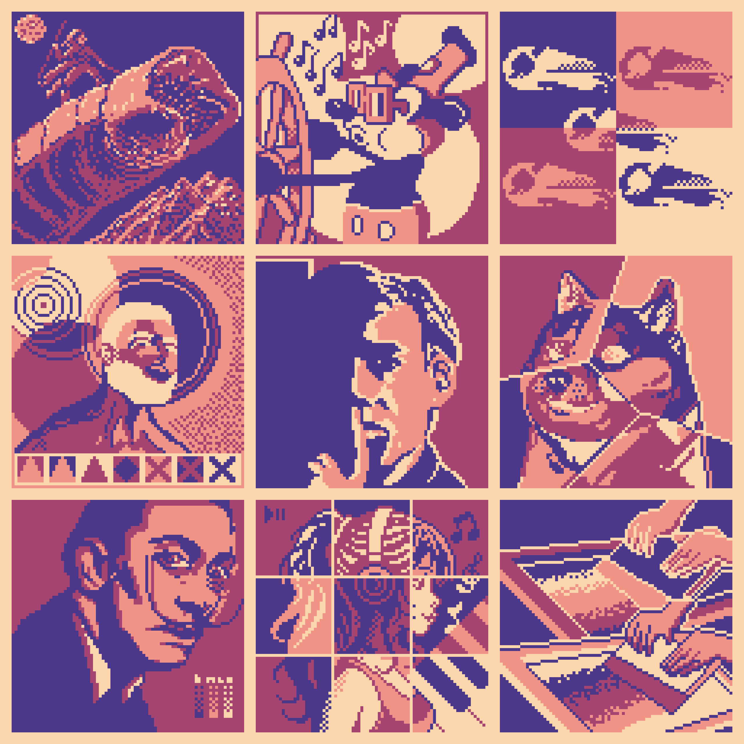 BasePaint Day #390: Silk Screen