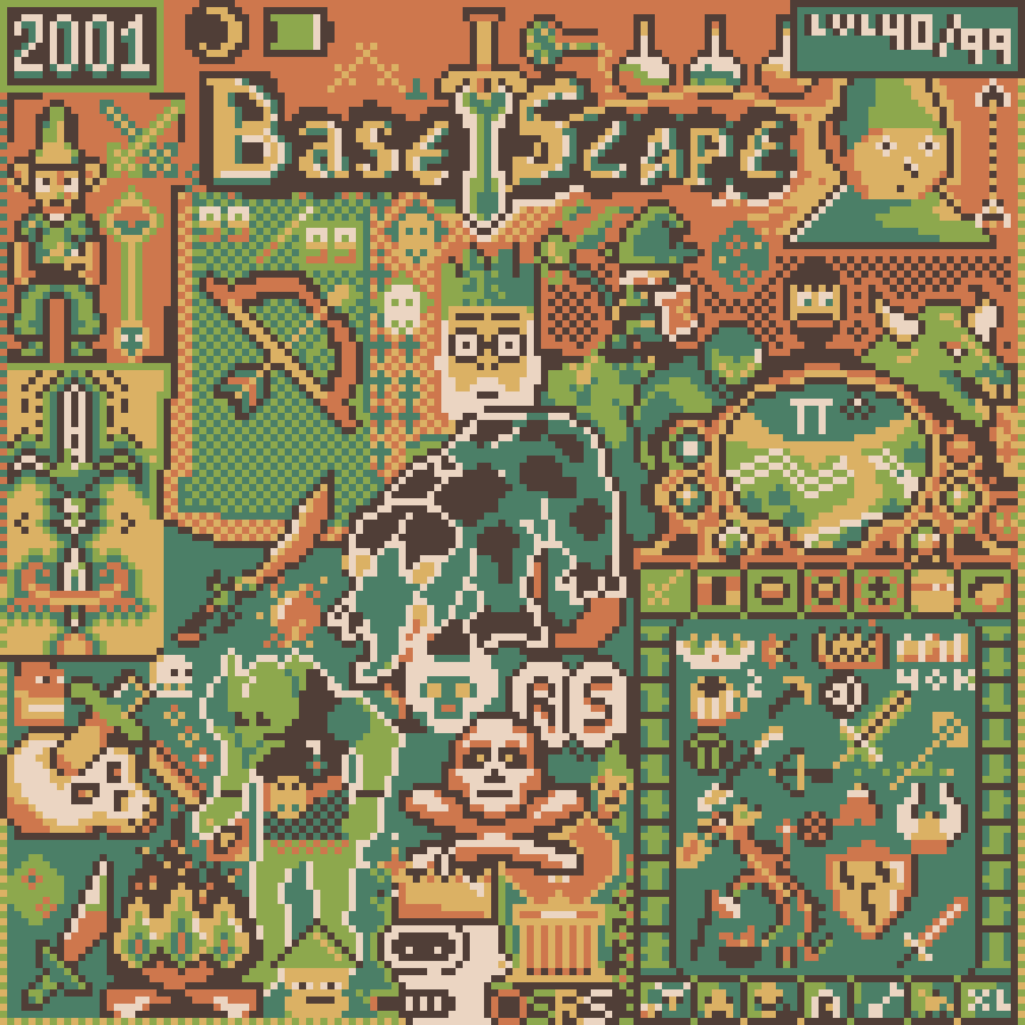 BasePaint Day #40: Runescape