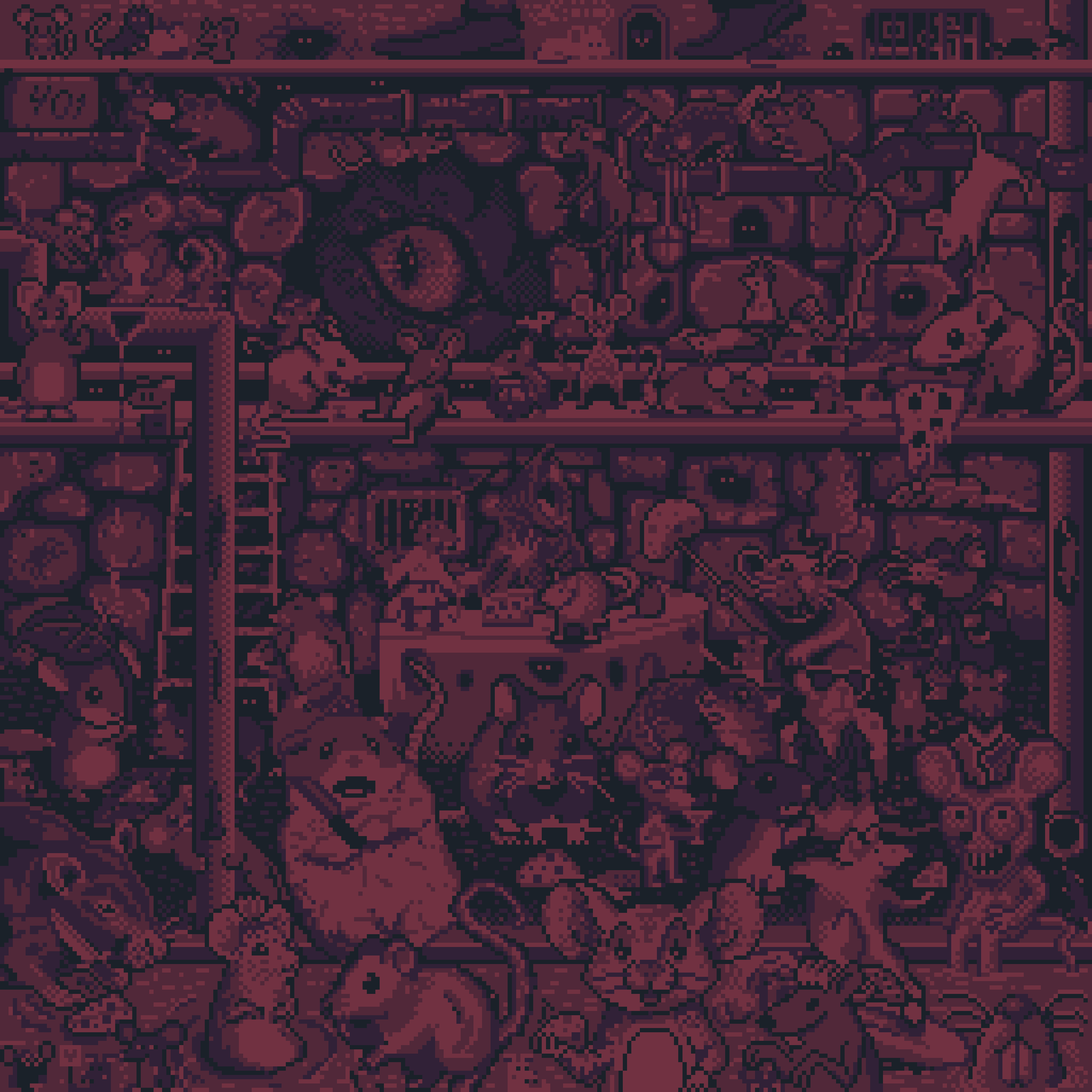 BasePaint Day #401: Rats! Rats! Rats!