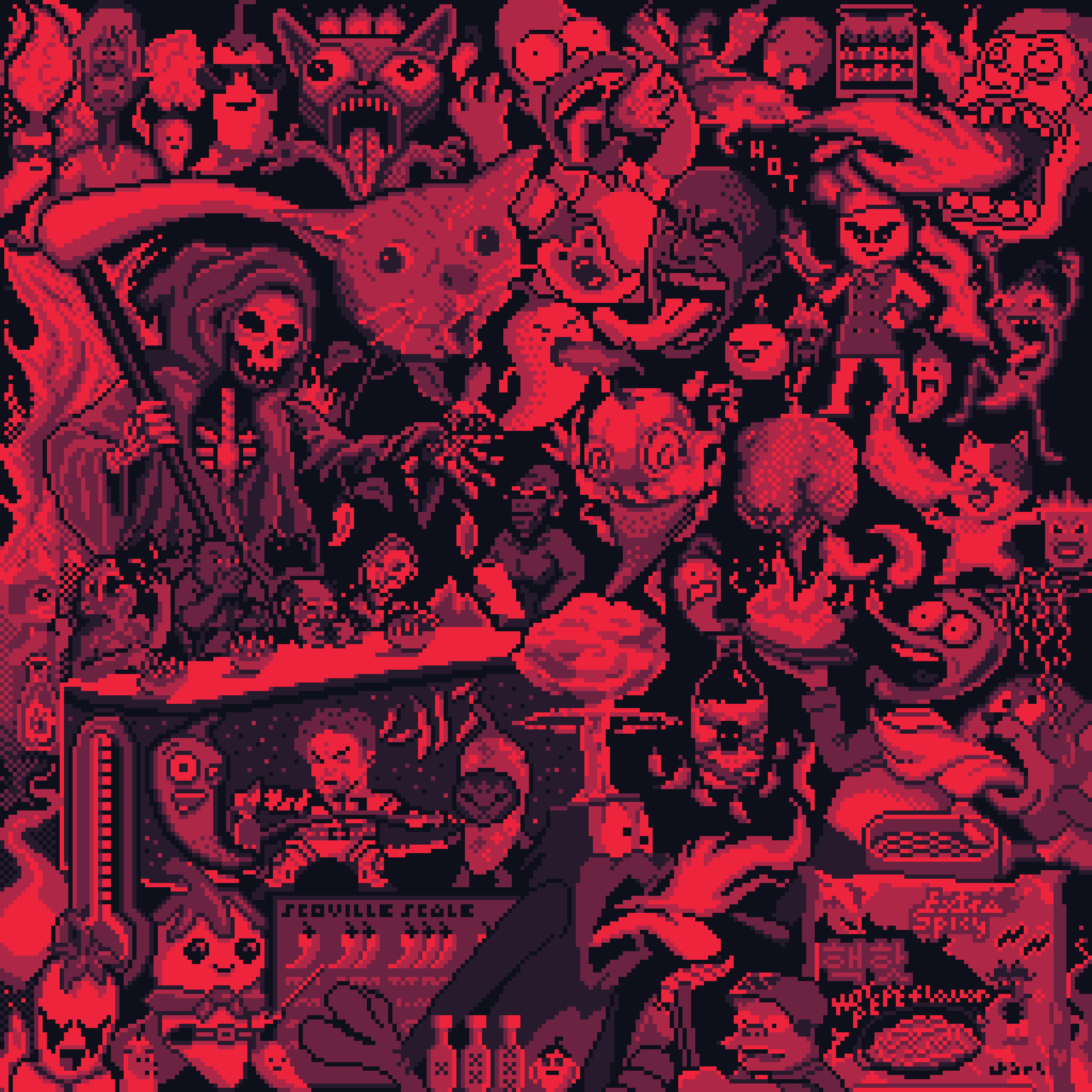 BasePaint Day #417: Extra Spicy!