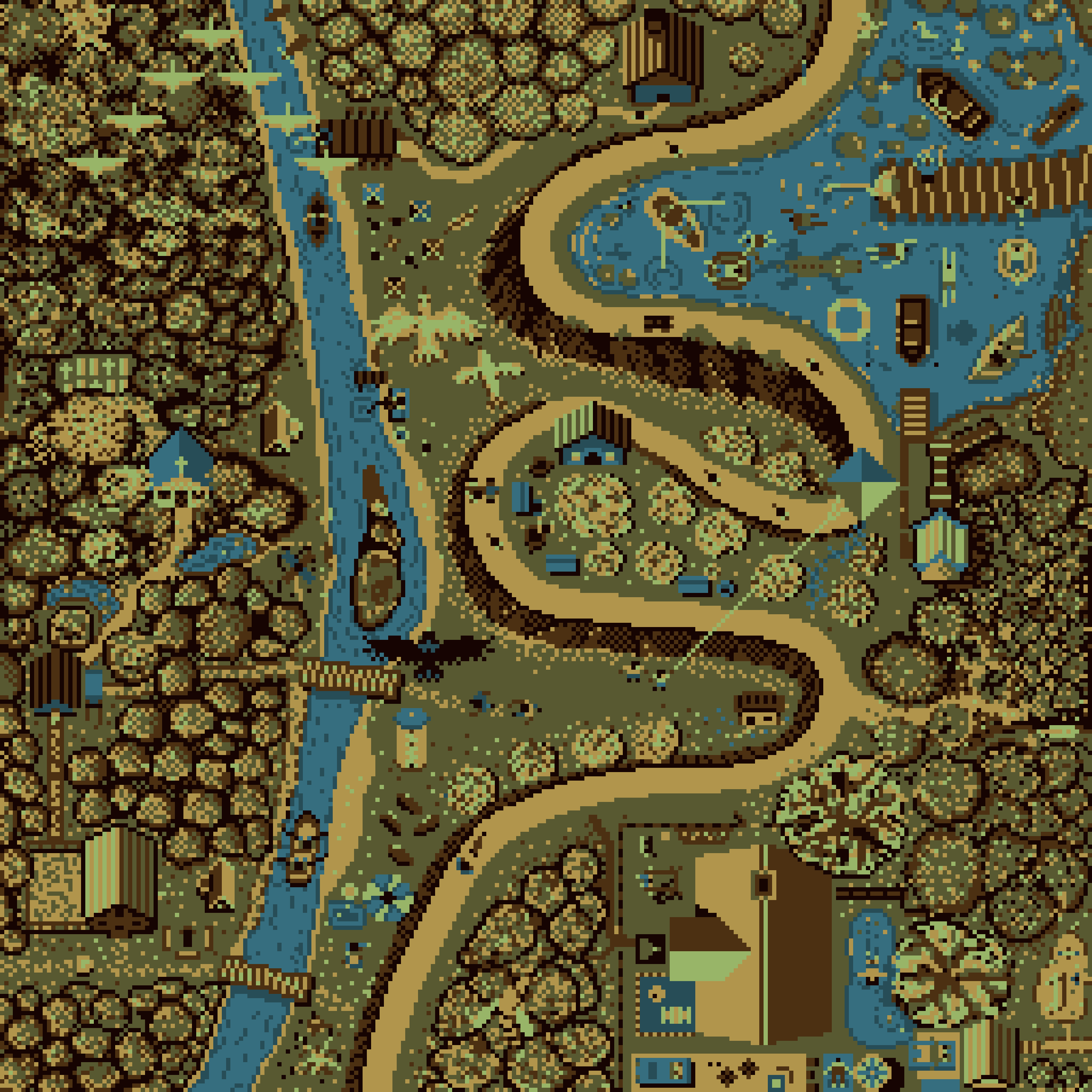 BasePaint Day #421: Fallen Leaves, Silent Paths