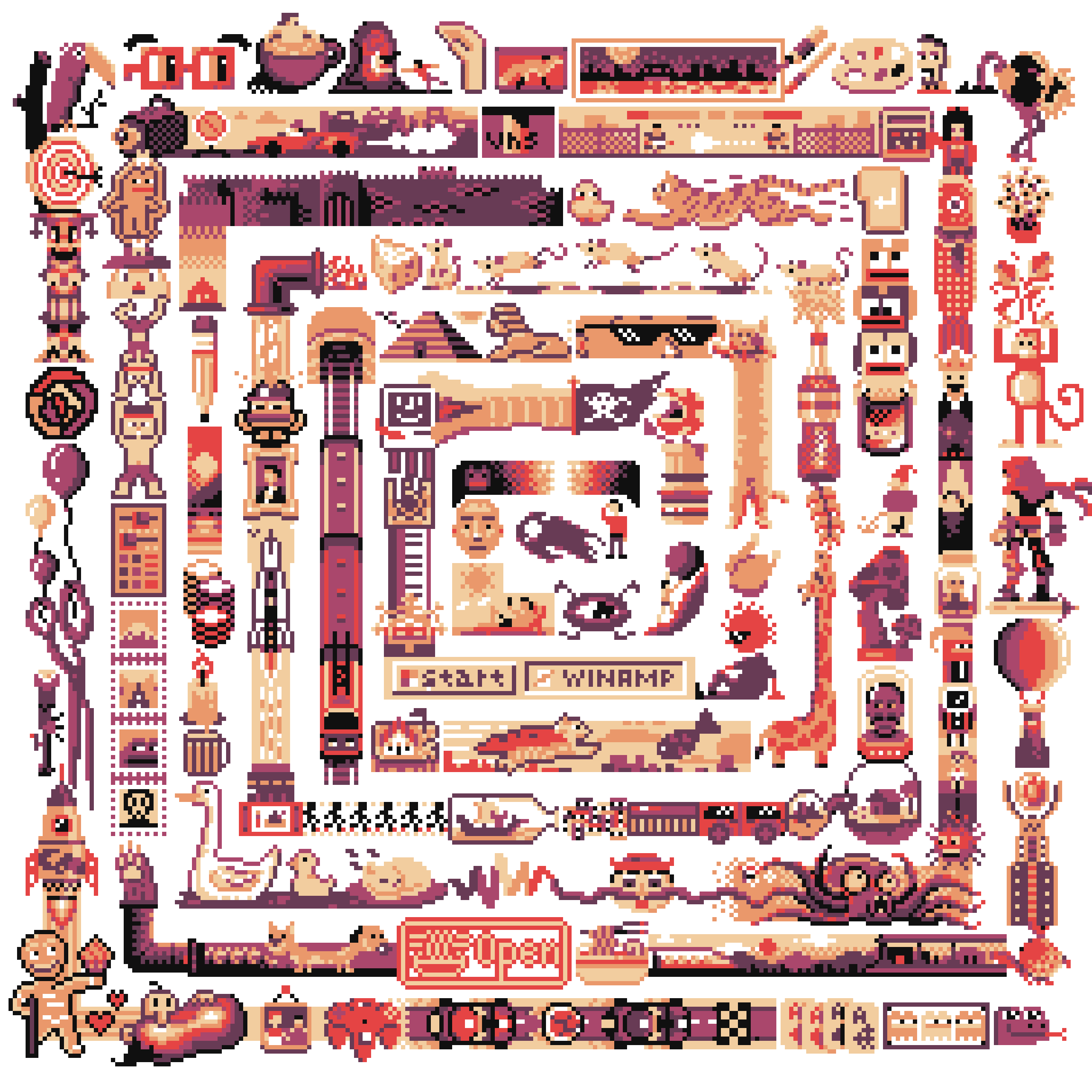 BasePaint Day #428: The Snake