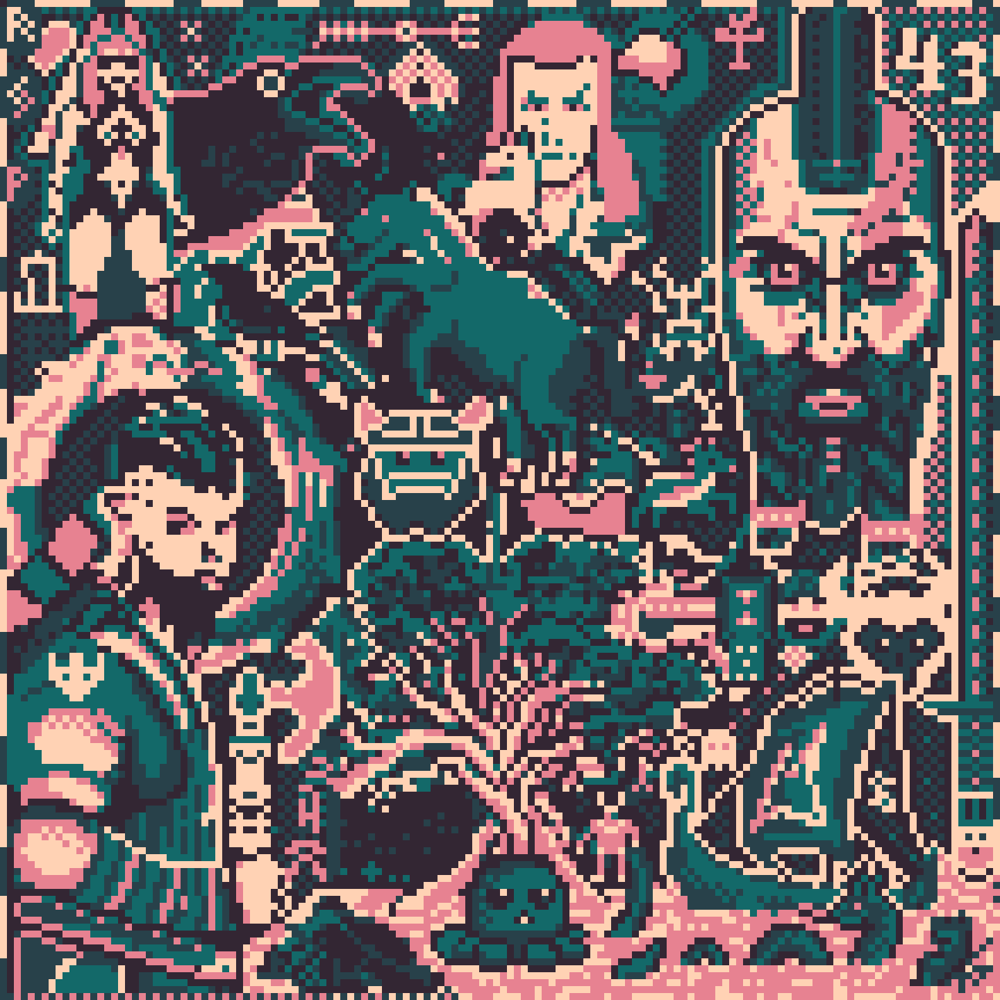 BasePaint Day #43: Norse Mythology