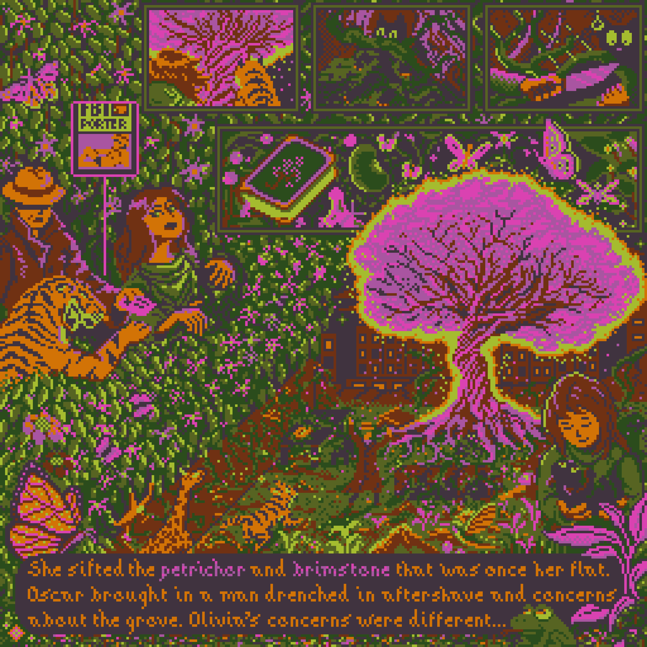 BasePaint Day #435: Olivia’s Grove, Page 3