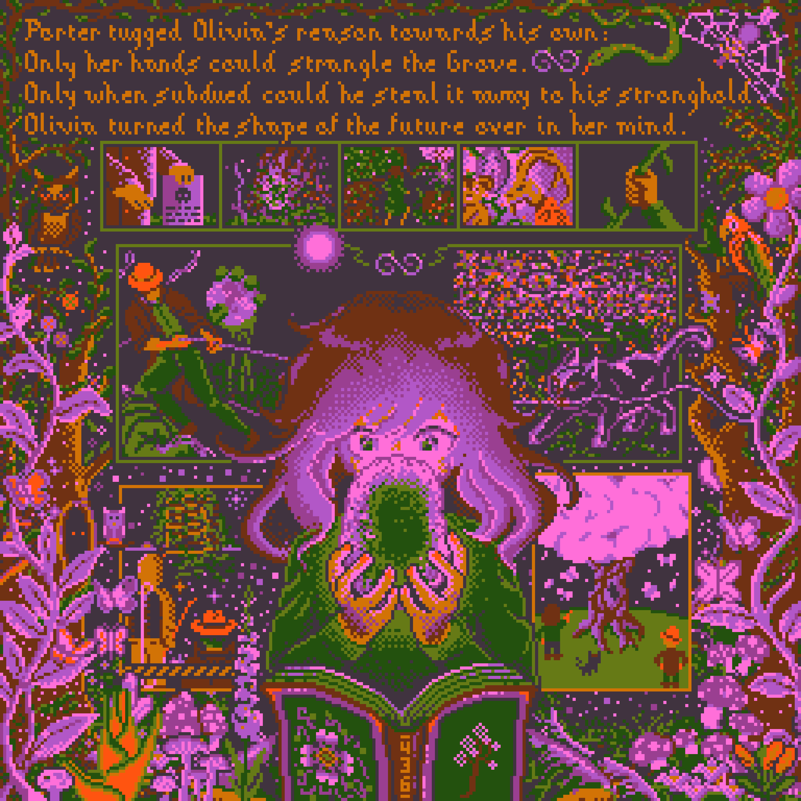 BasePaint Day #436: Olivia’s Grove, Page 4