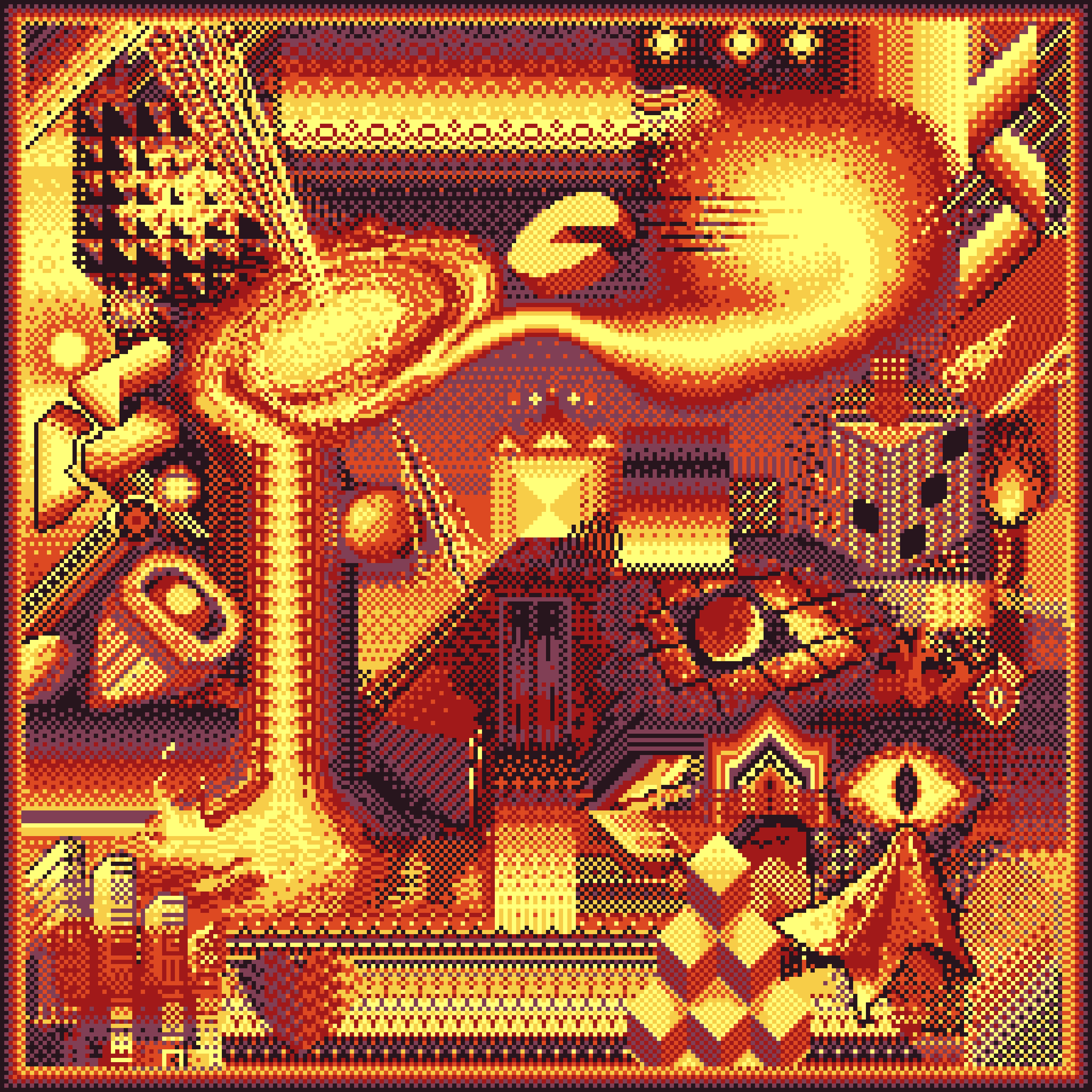 BasePaint Day #440: Oops! All Dithering