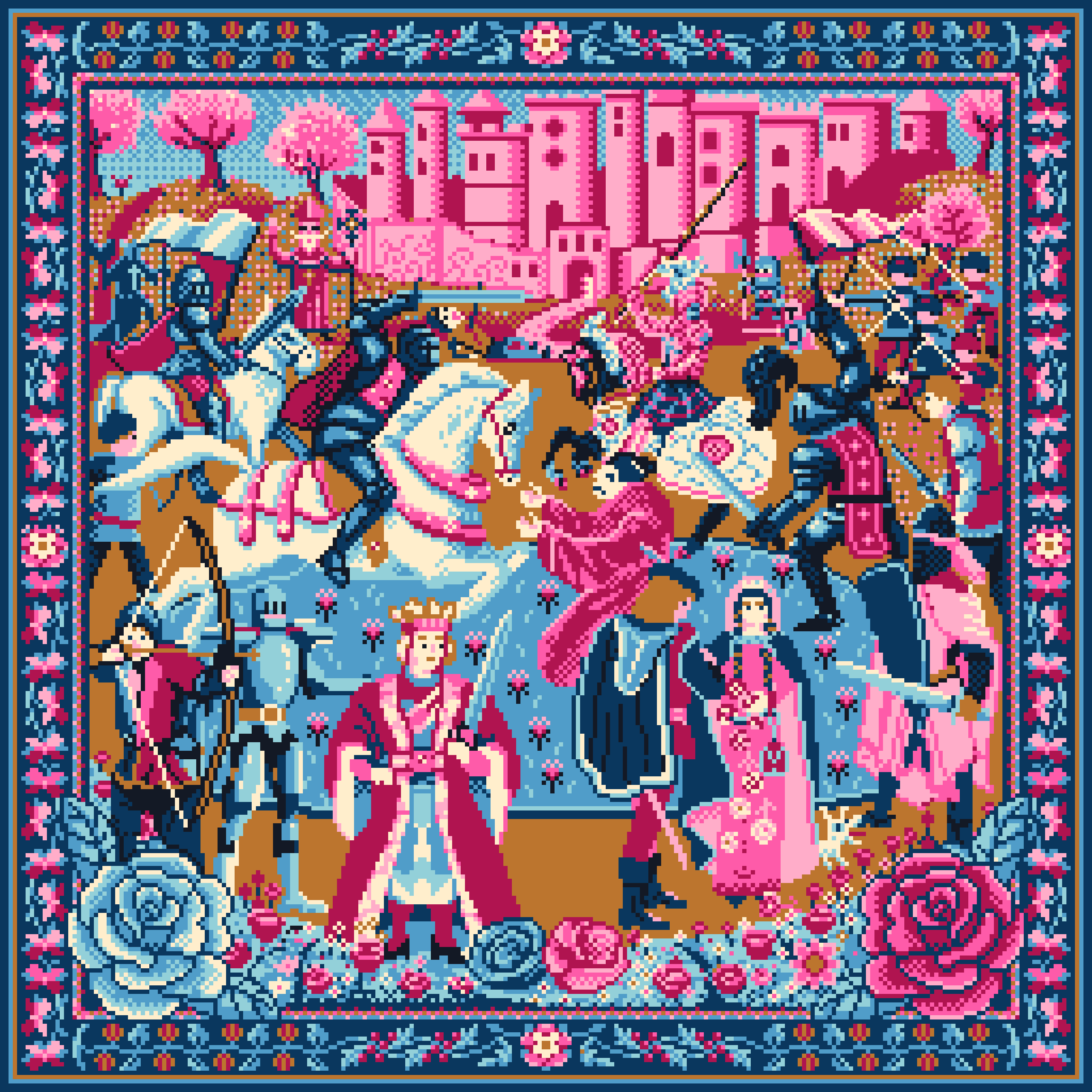 BasePaint Day #460: War of the Roses