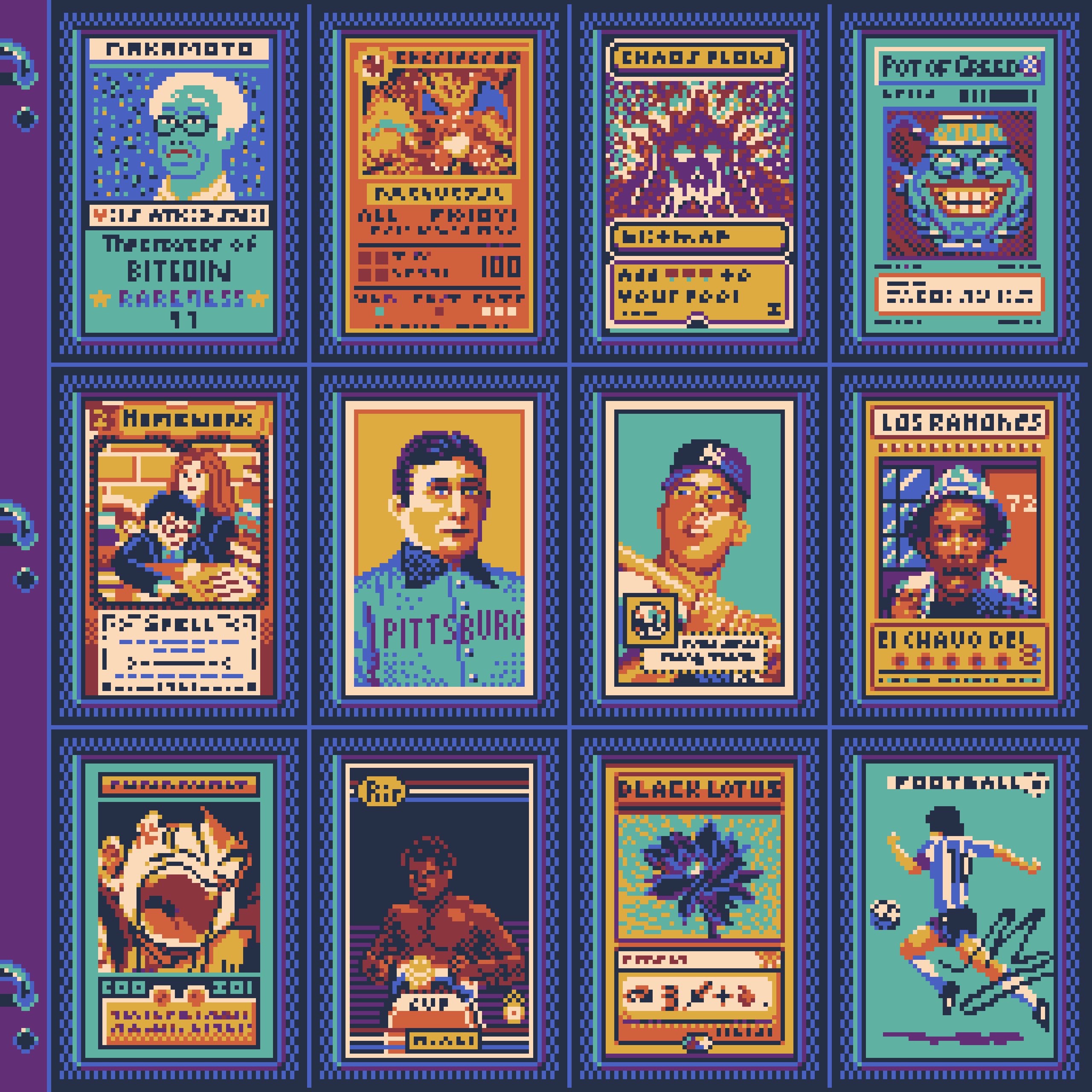 BasePaint Day #461: Trading Cards