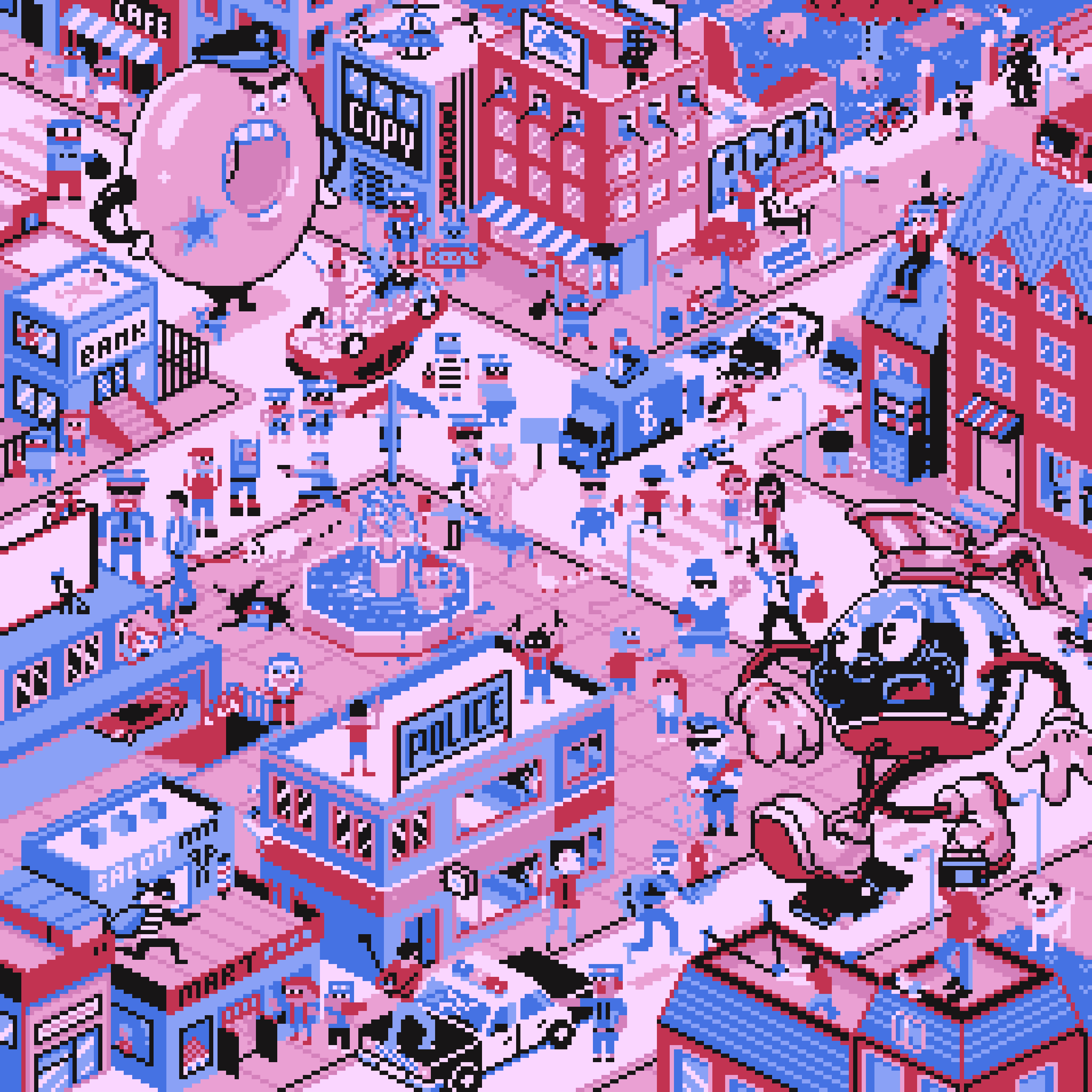 BasePaint Day #469: Karma Police