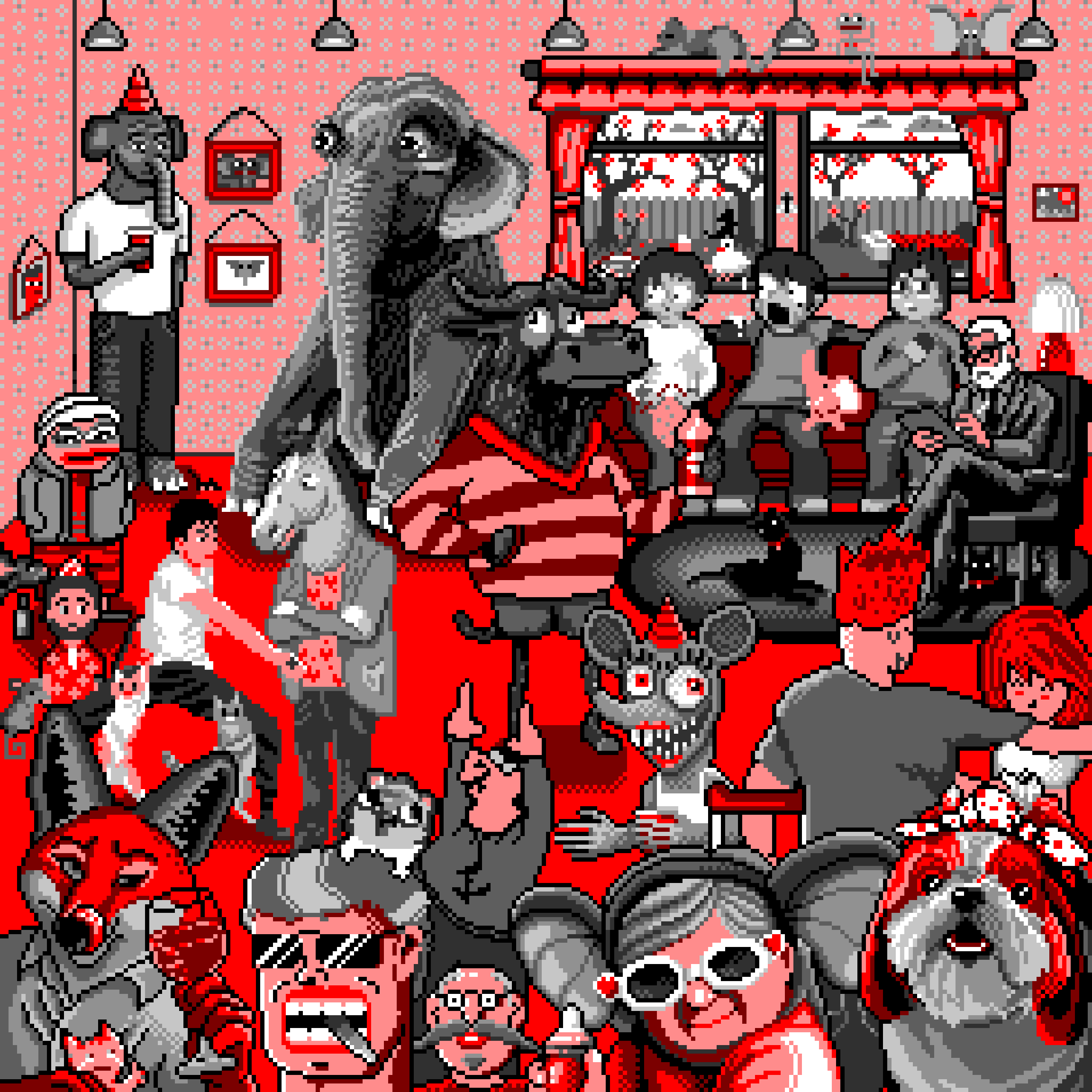 BasePaint Day #475: Elephant in the Room