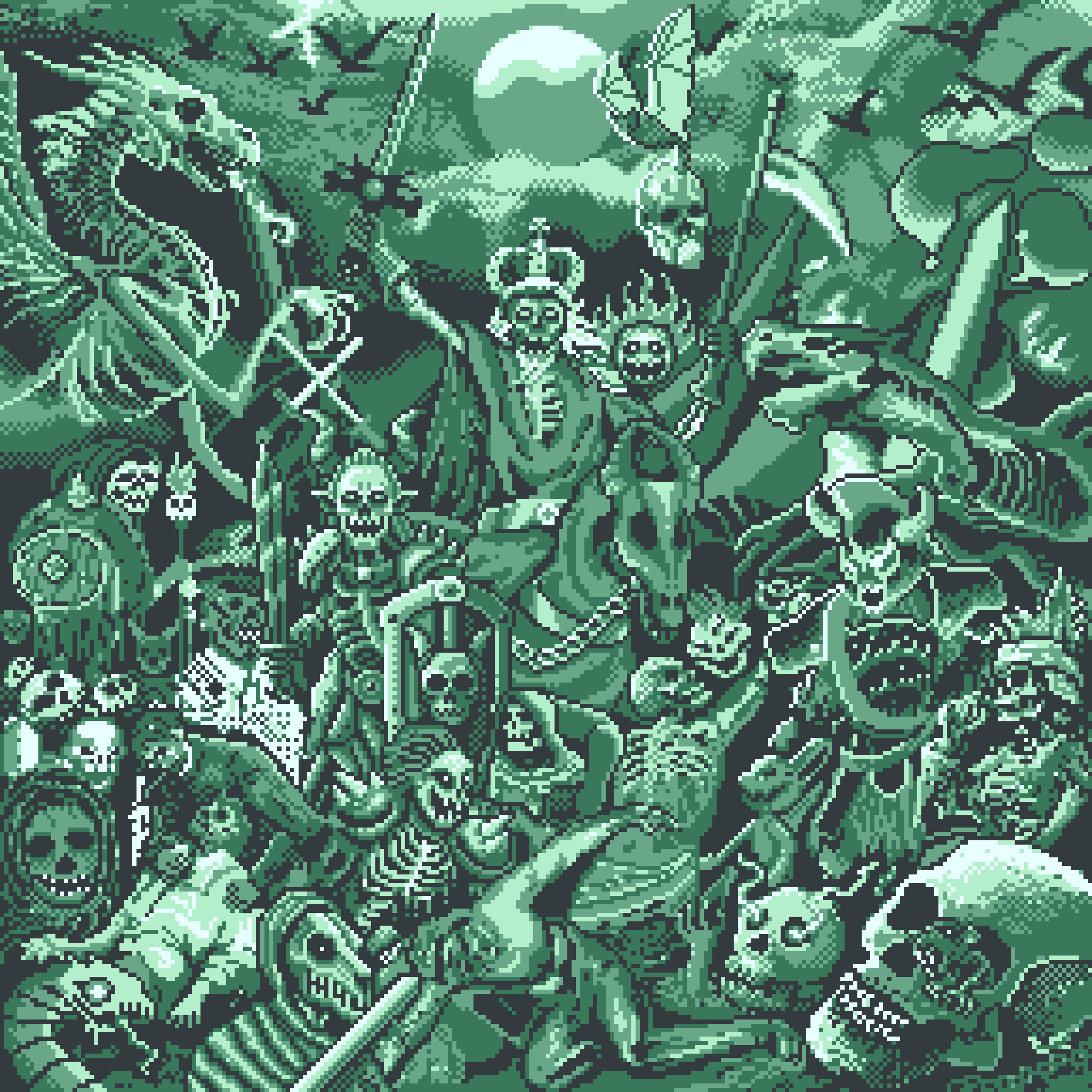 BasePaint Day #479: Undead Army