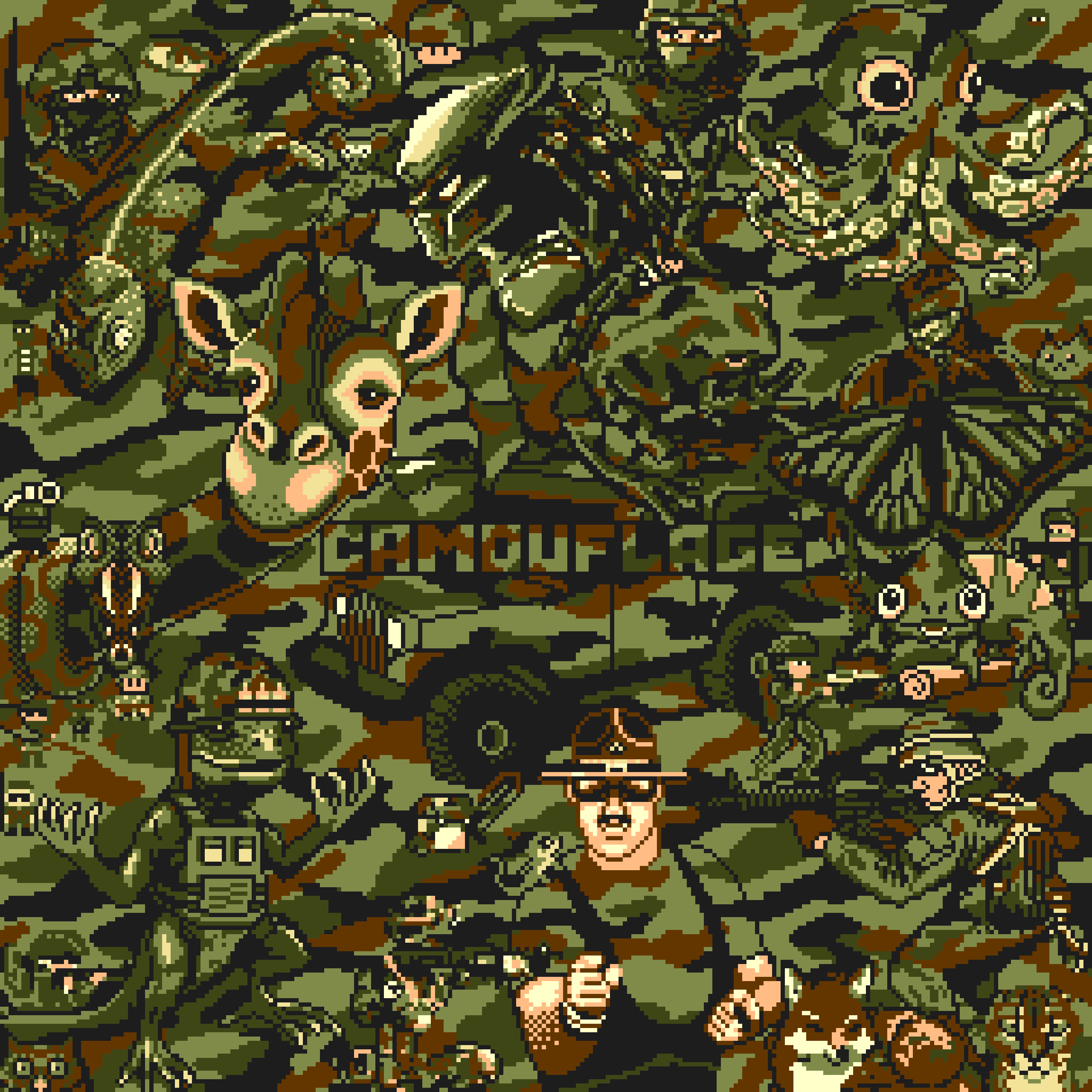 BasePaint Day #480: Camouflage