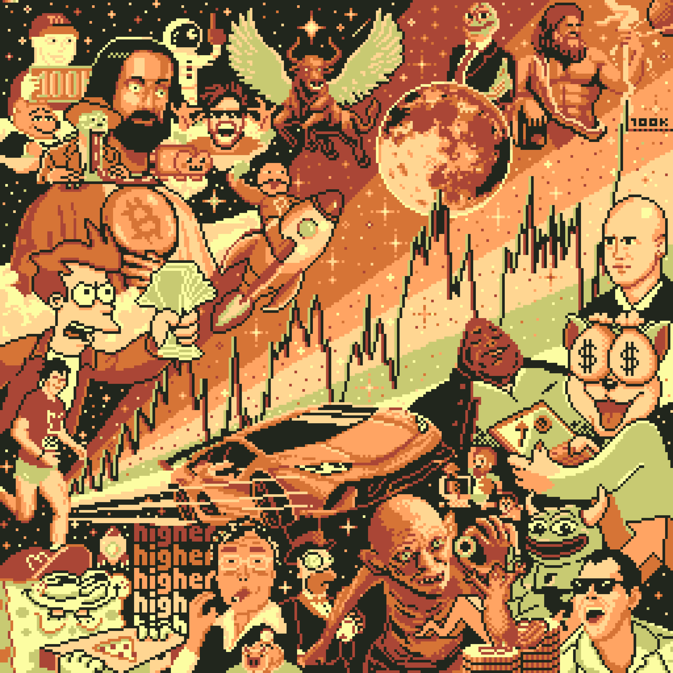 BasePaint Day #486: $100,000