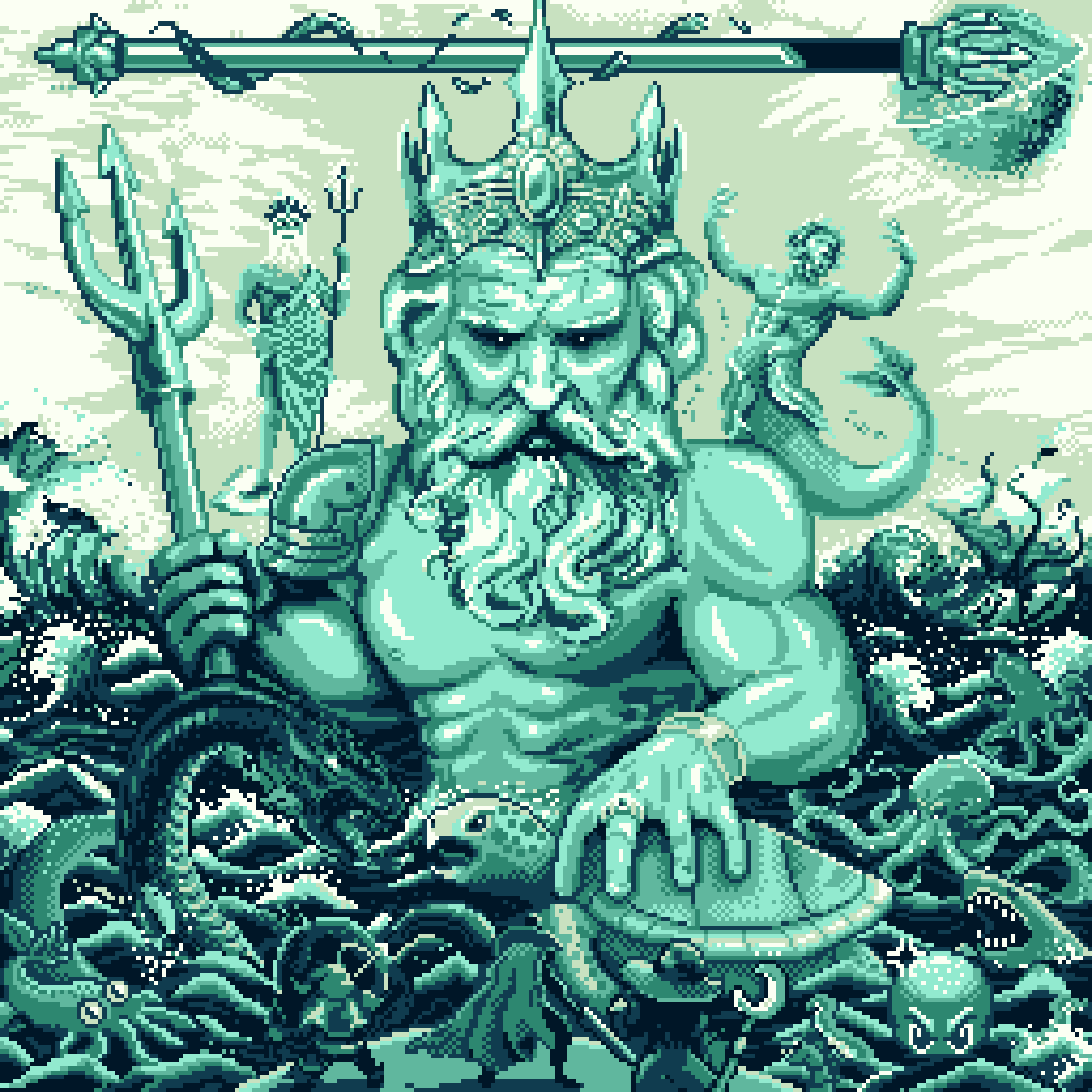 BasePaint Day #506: Neptune