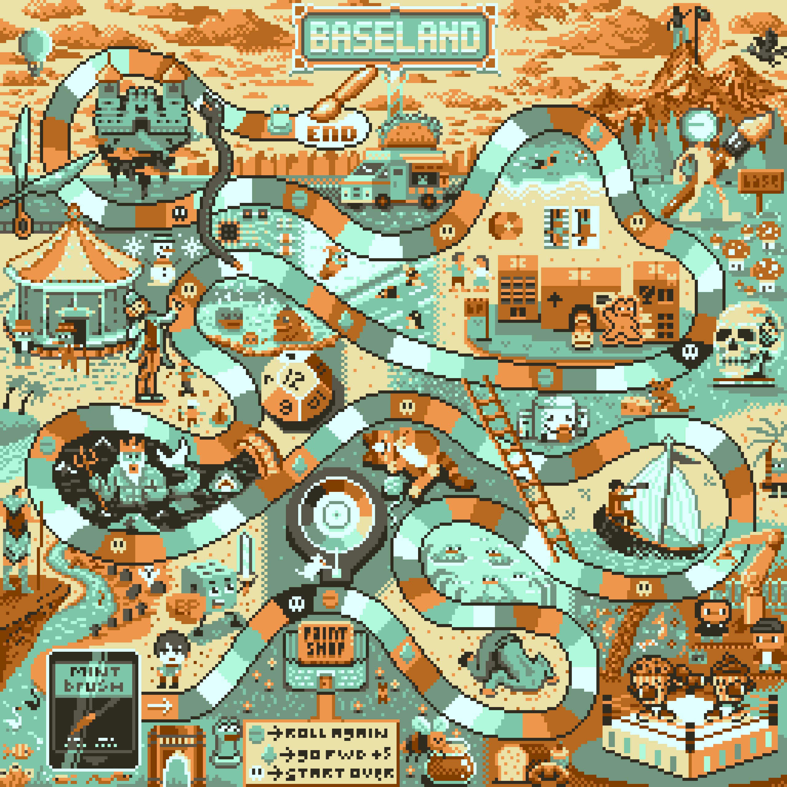 BasePaint Day #508: BasePaint: The Board Game