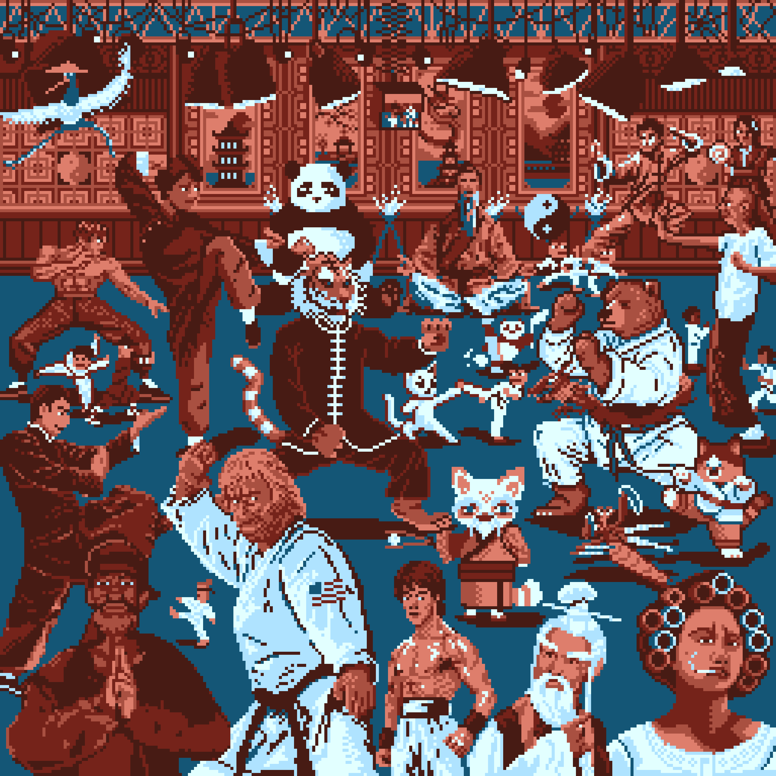 BasePaint Day #512: Kung Fu Legends