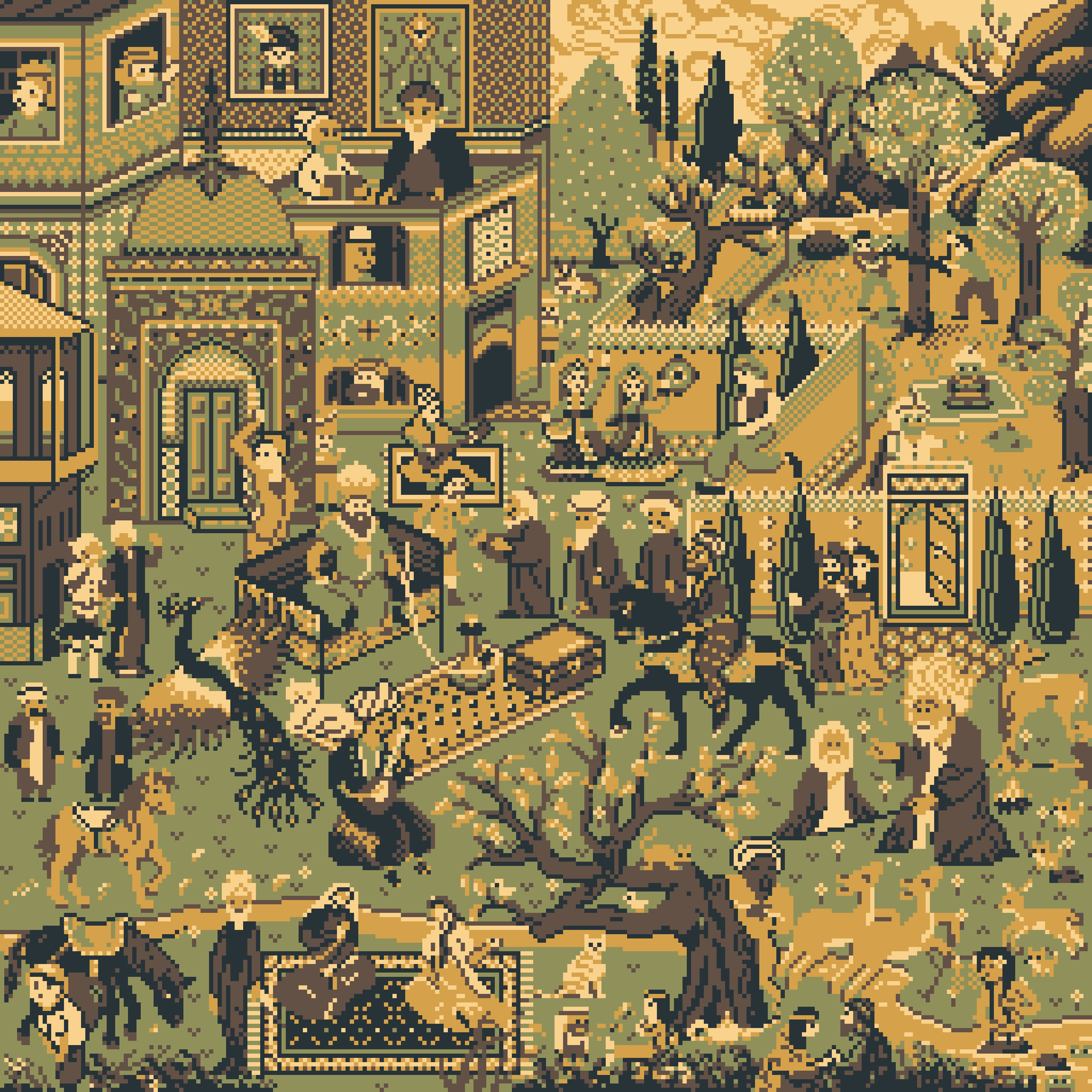 BasePaint Day #517: Persian Miniature