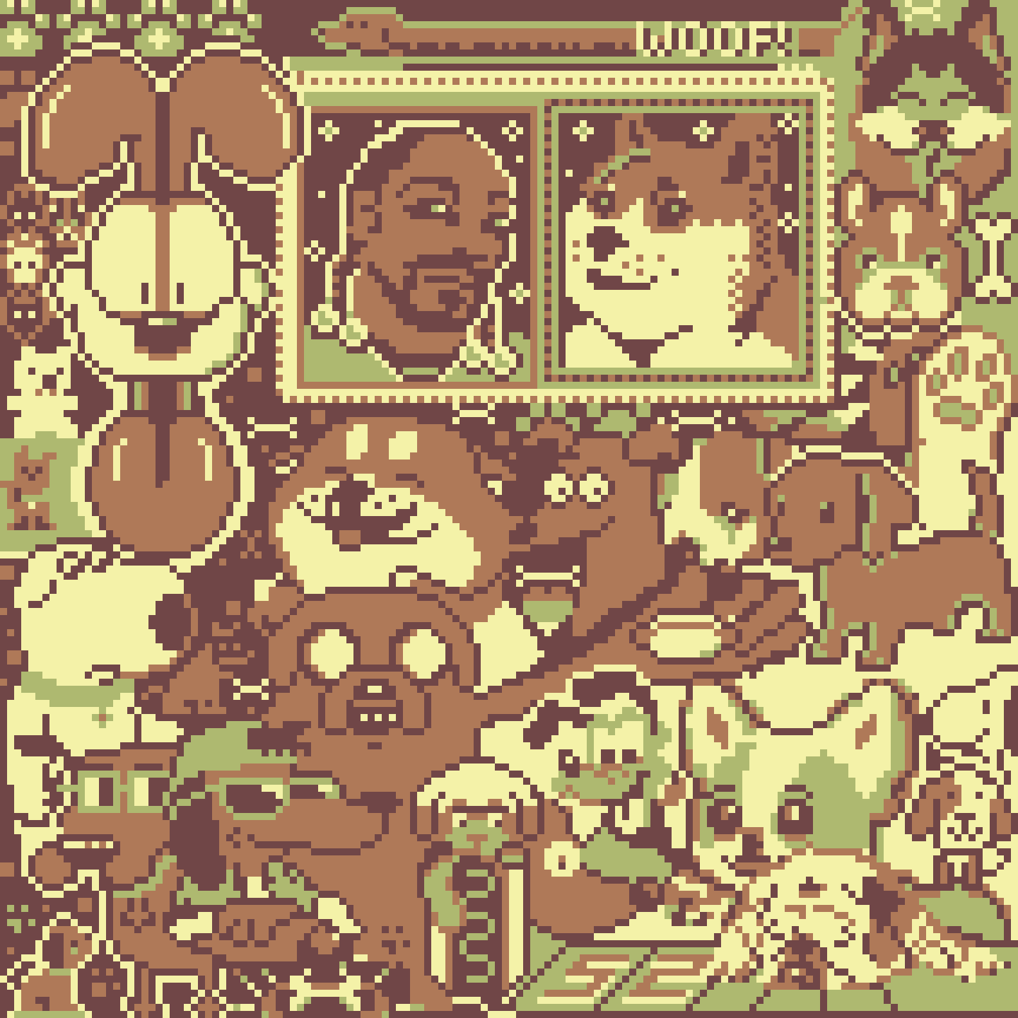 BasePaint Day #52: Dogs