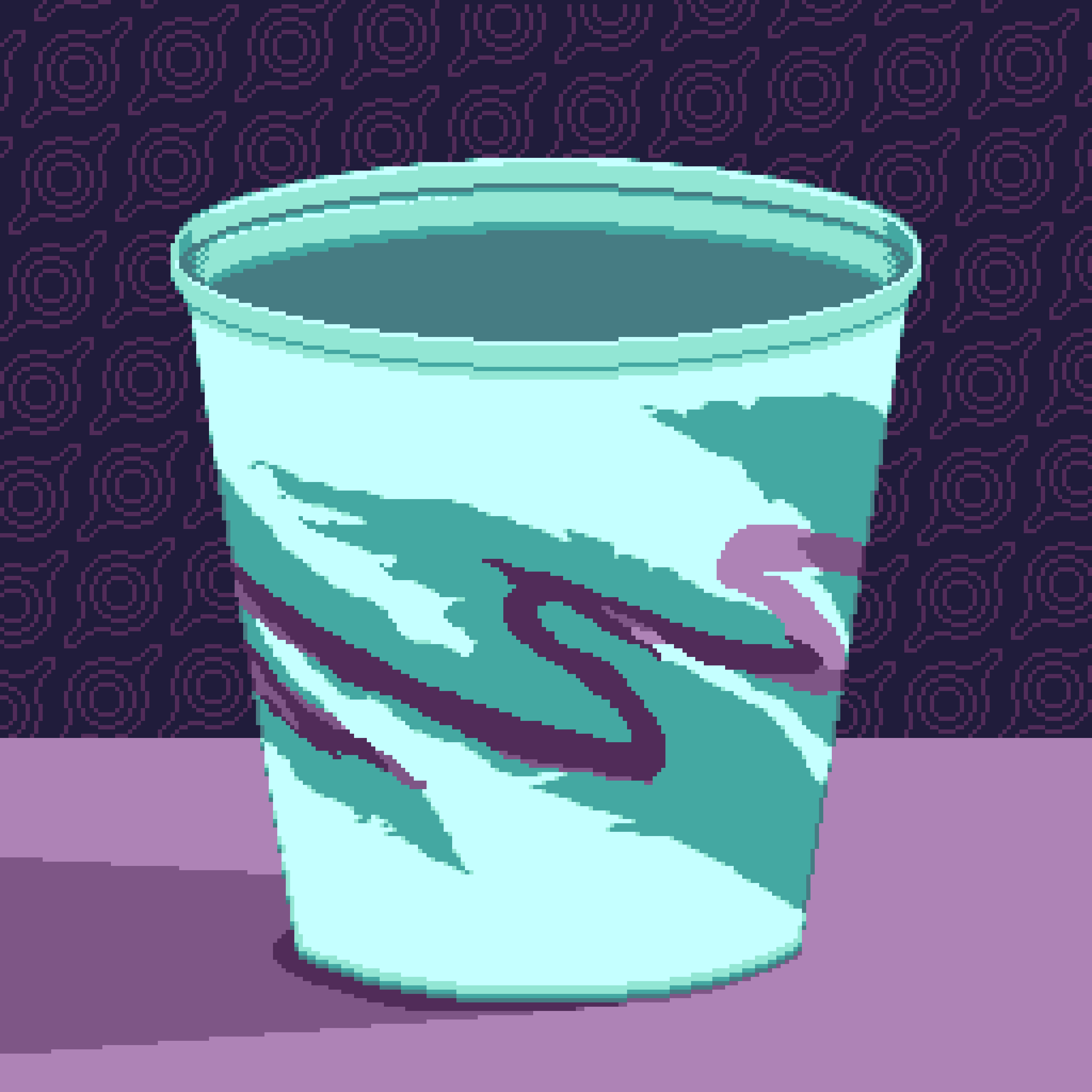 BasePaint Day #531: A Single Cup of Water