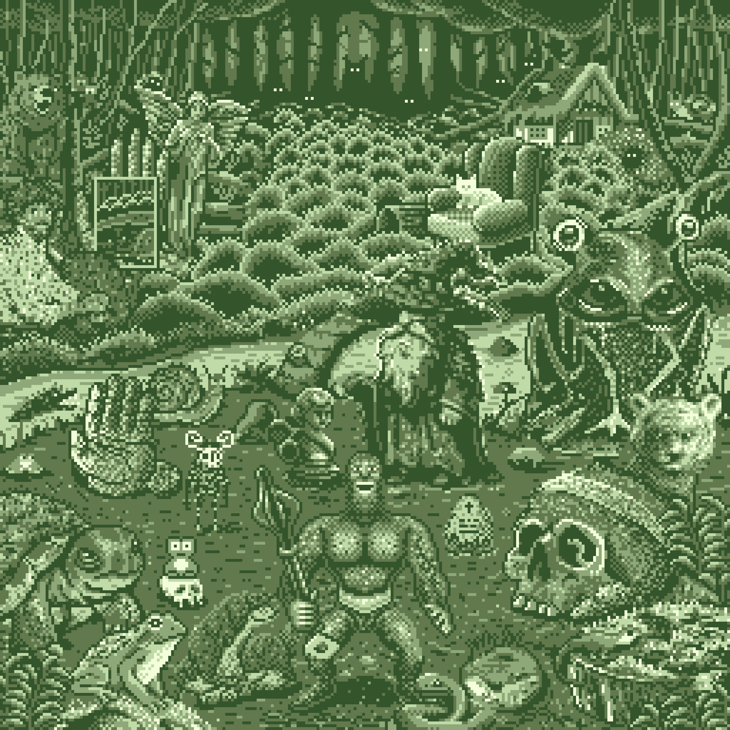 BasePaint Day #532: Moss! Moss! Moss!