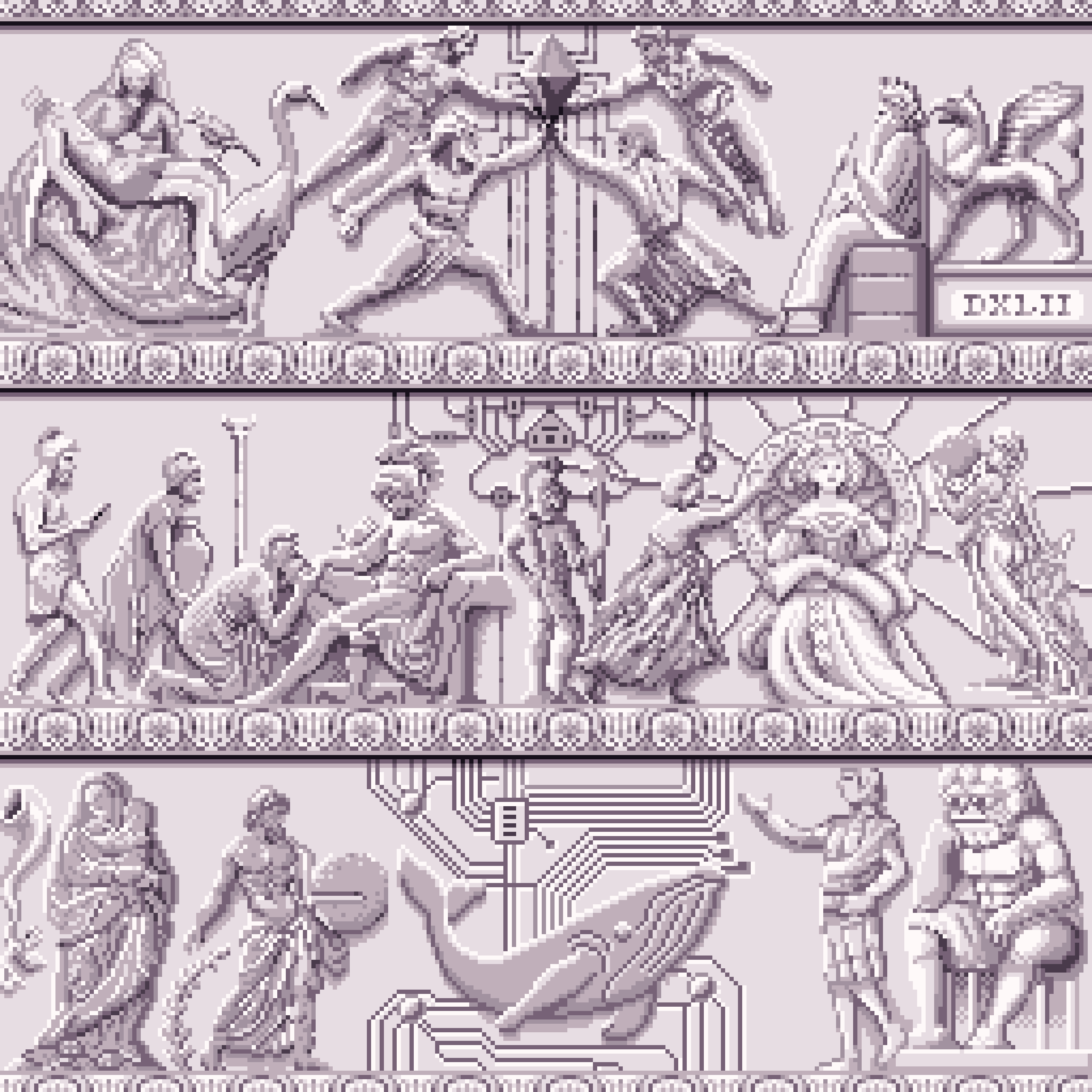 BasePaint Day #542: Bas-Relief