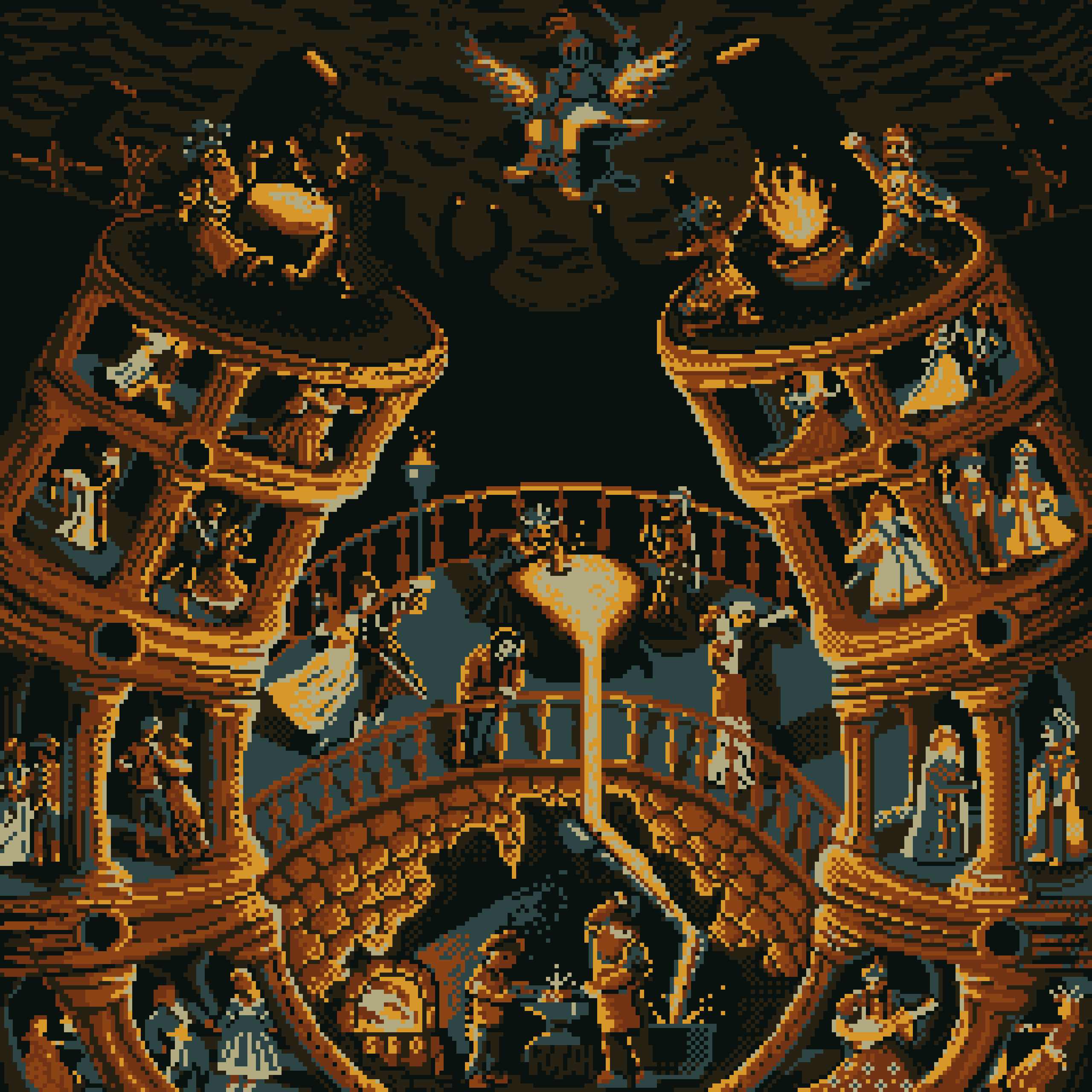 BasePaint Day #560: The Blacksmith's Ball