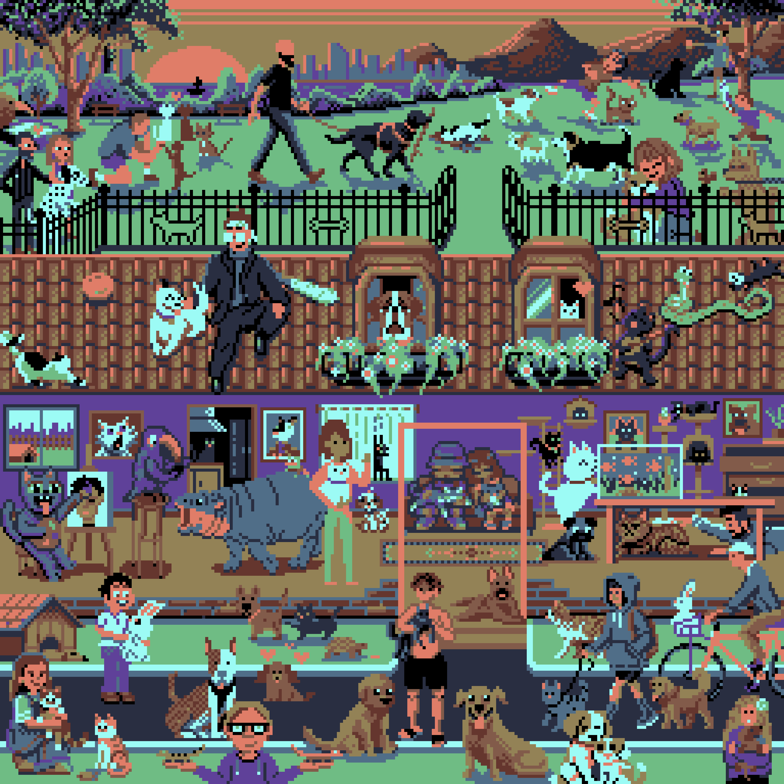 BasePaint Day #561: Love Your Pet Day