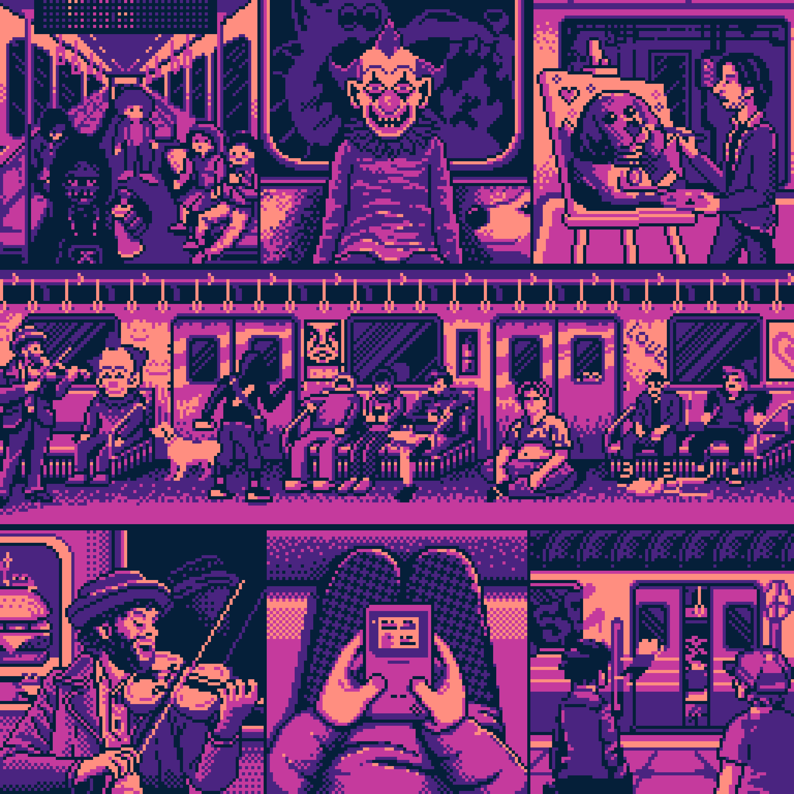 BasePaint Day #566: A Brief Ride on the Subway